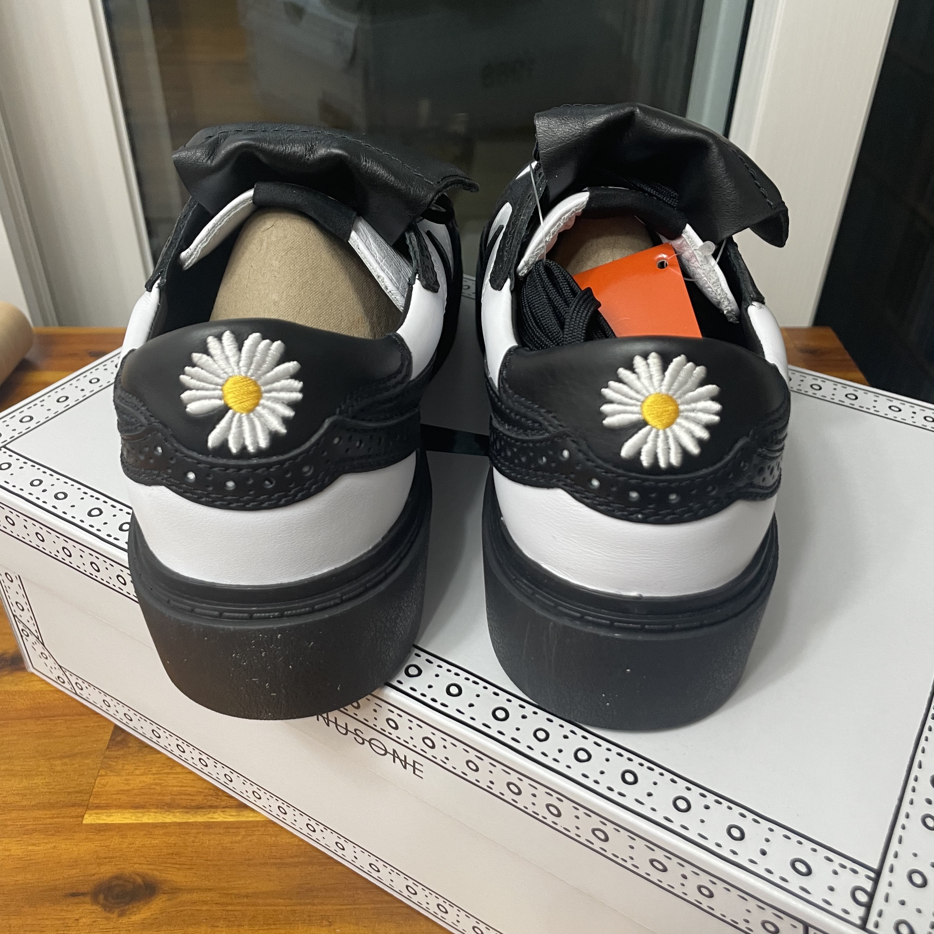 Nike x Peaceminusone Kwondo1 Black and White 착용 스타일 - 2