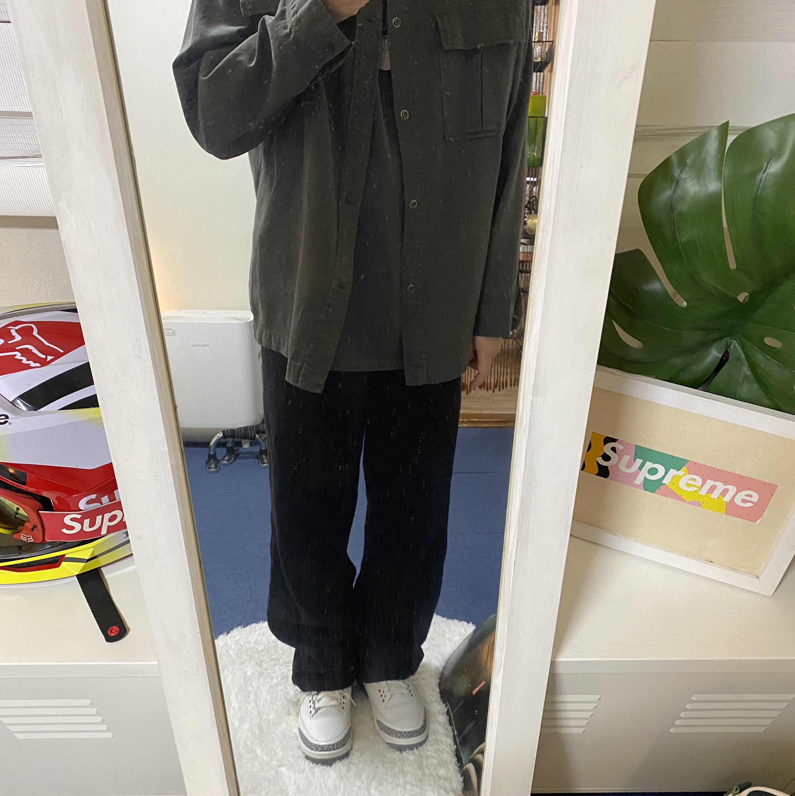 Jordan 3 Retro White Cement Reimagined 착용 스타일