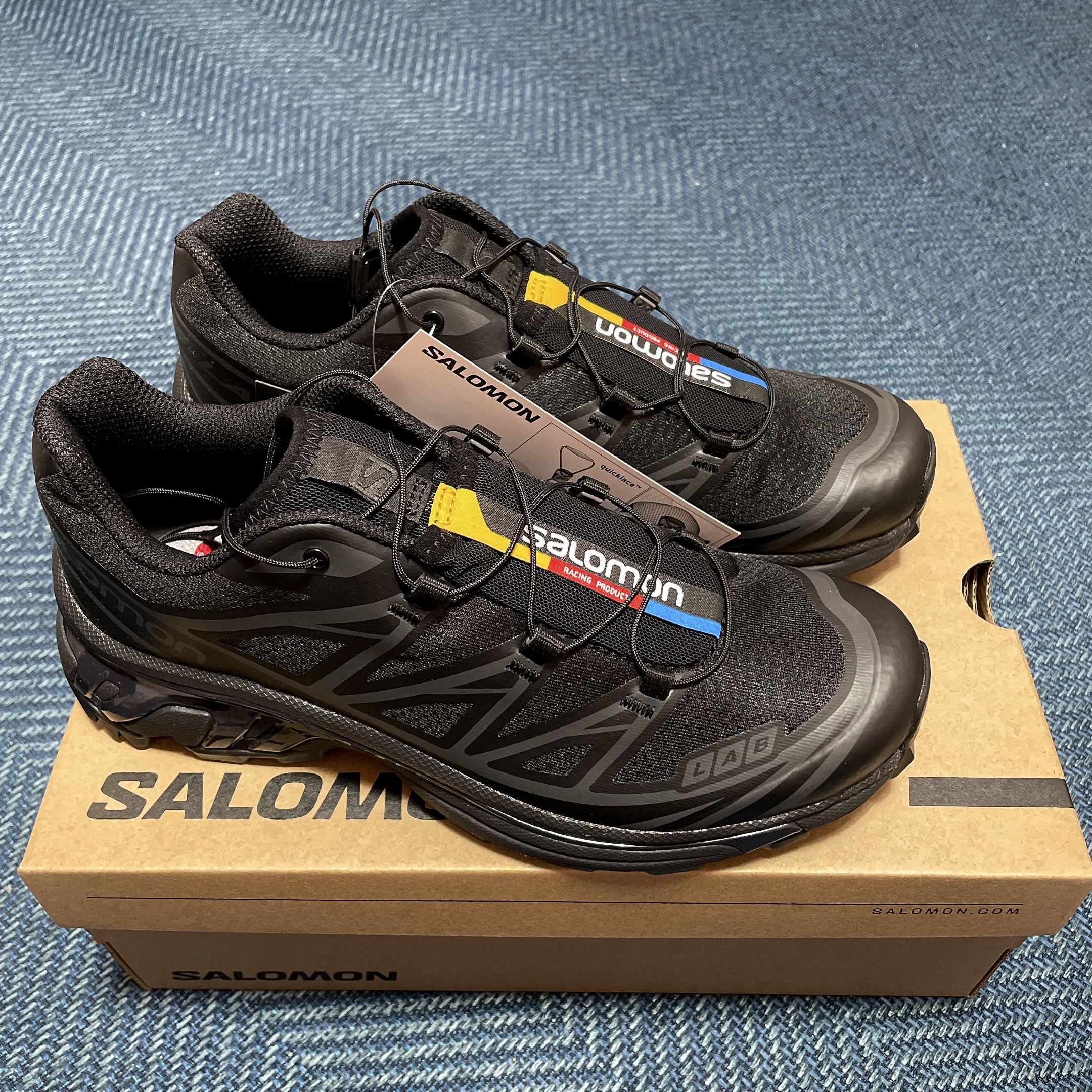 Salomon XT-6 ADV Black 착용 스타일 - 1