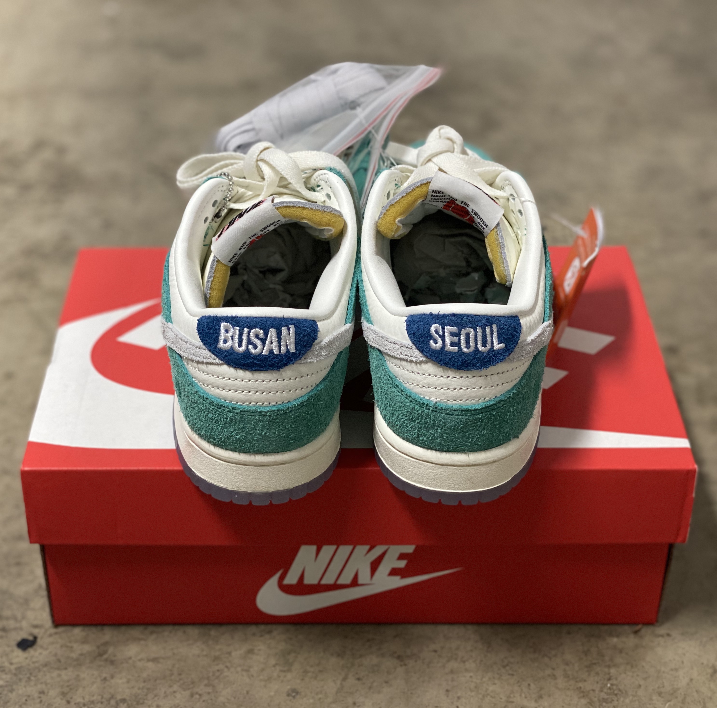 Nike x Kasina Dunk Low Road Sign - Kasina Exclusive 착용 스타일 - 2