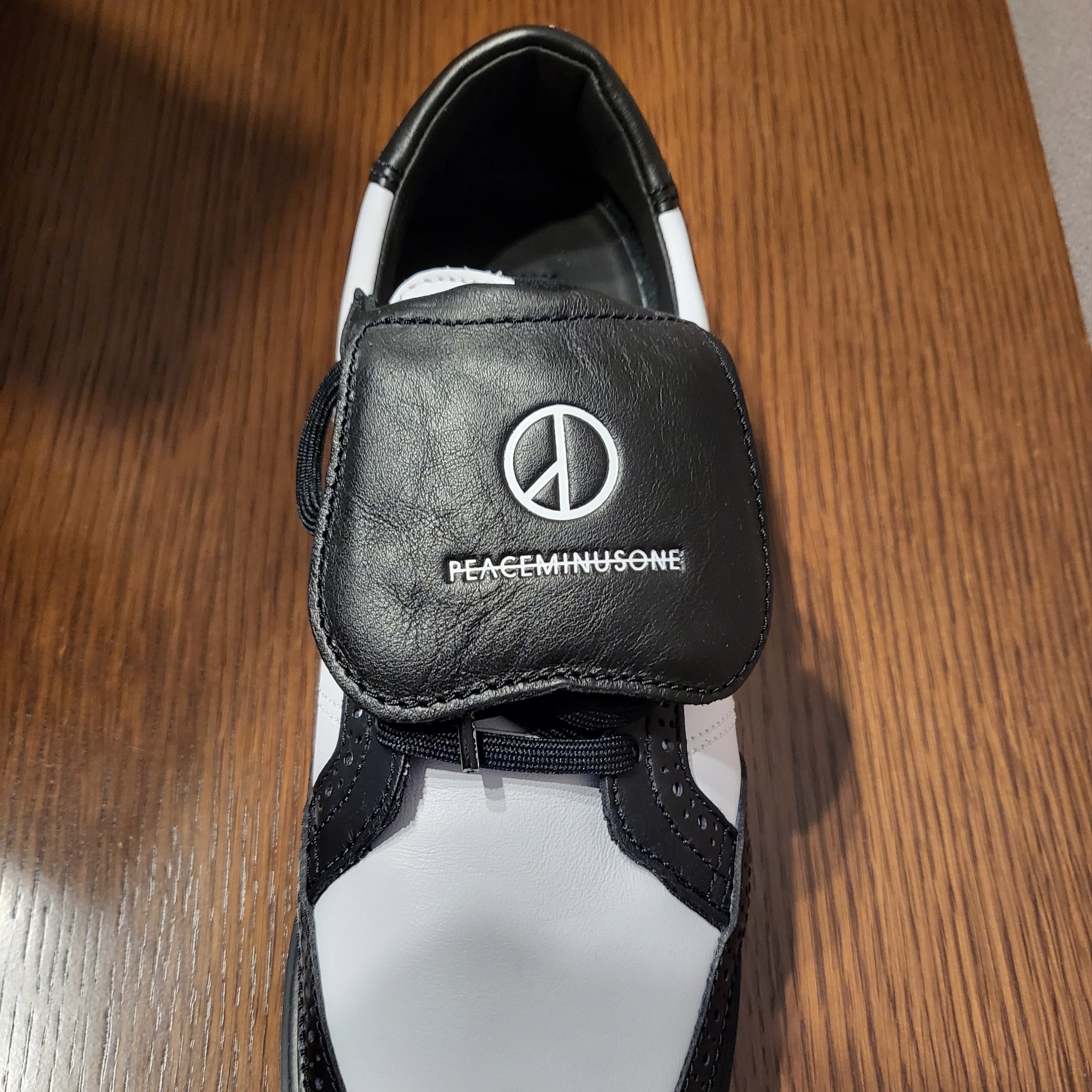 Nike x Peaceminusone Kwondo1 Black and White 착용 스타일