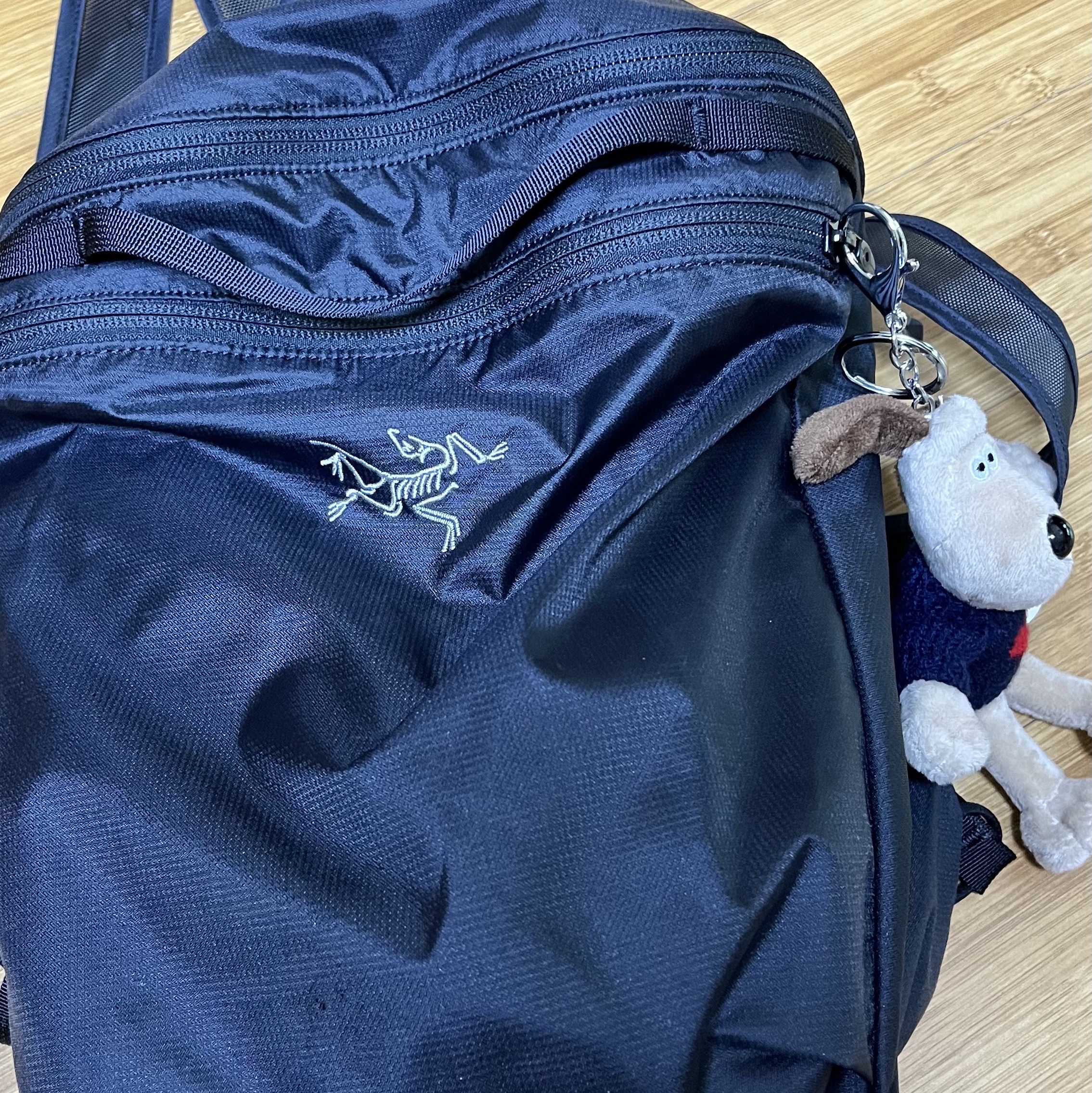 Arc'teryx Heliad 15 Backpack Black 착용 스타일