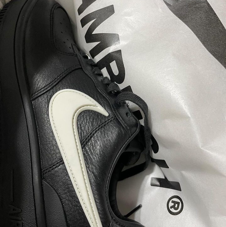 Nike x Ambush Air Force 1 Low SP Black 착용 스타일 - 1