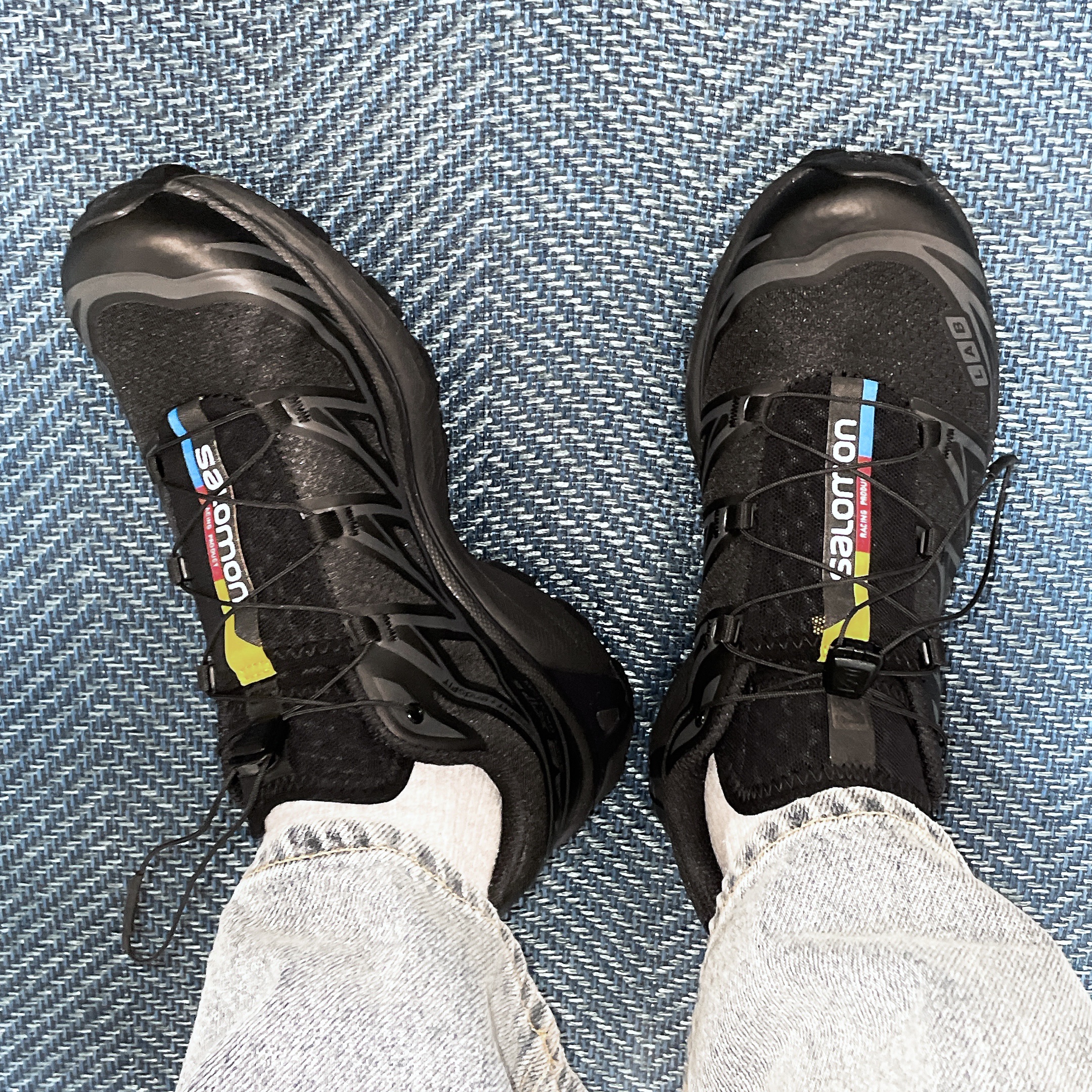 Salomon XT-6 ADV Black 착용 스타일 - 3