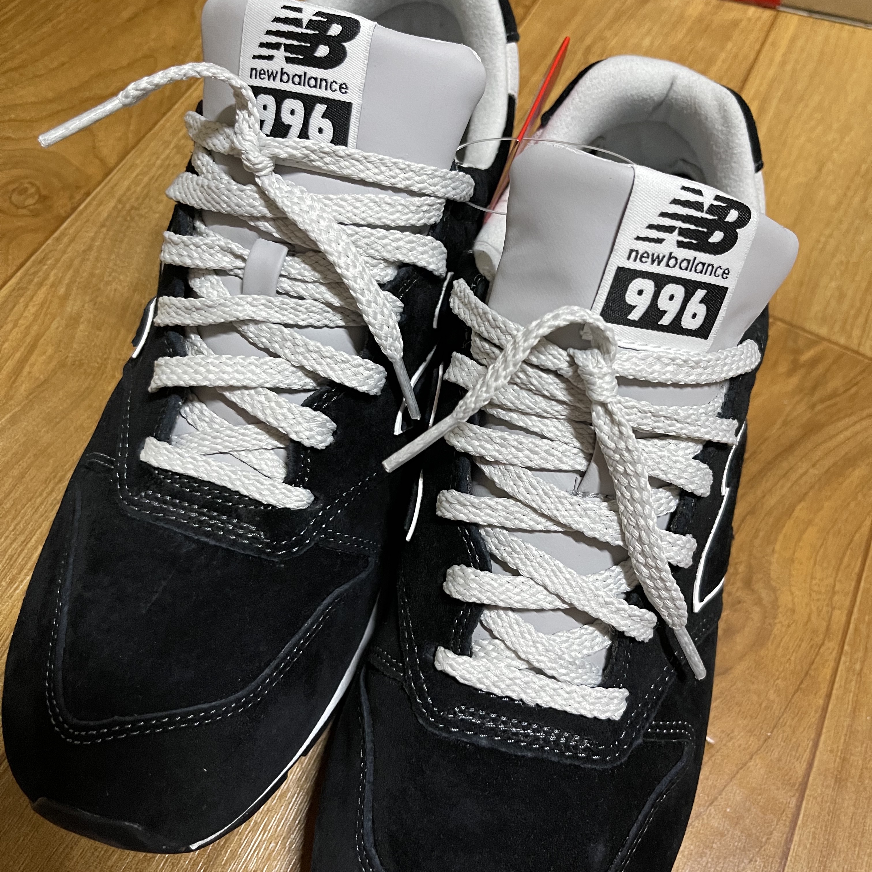 New Balance 996 Black 착용 스타일 - 2