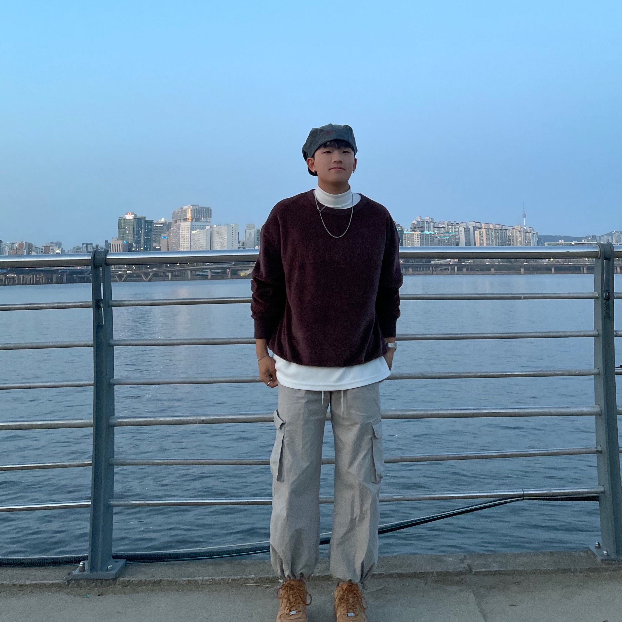 Nike Air Force 1 '07 WB Flax, Casio A-159WA-N1 착용 스타일 - 2