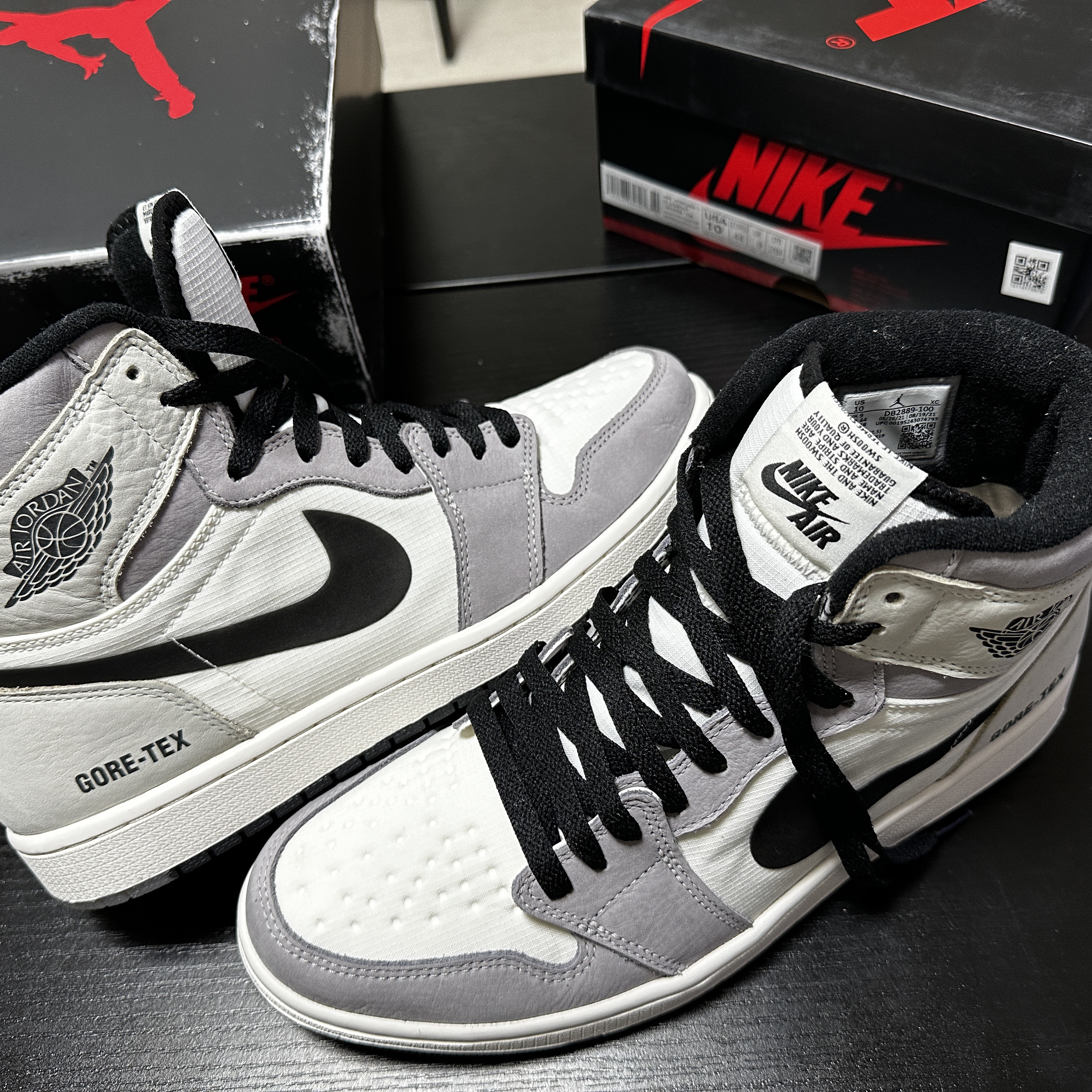 Jordan 1 Element Gore-Tex Sail 착용 스타일 - 2