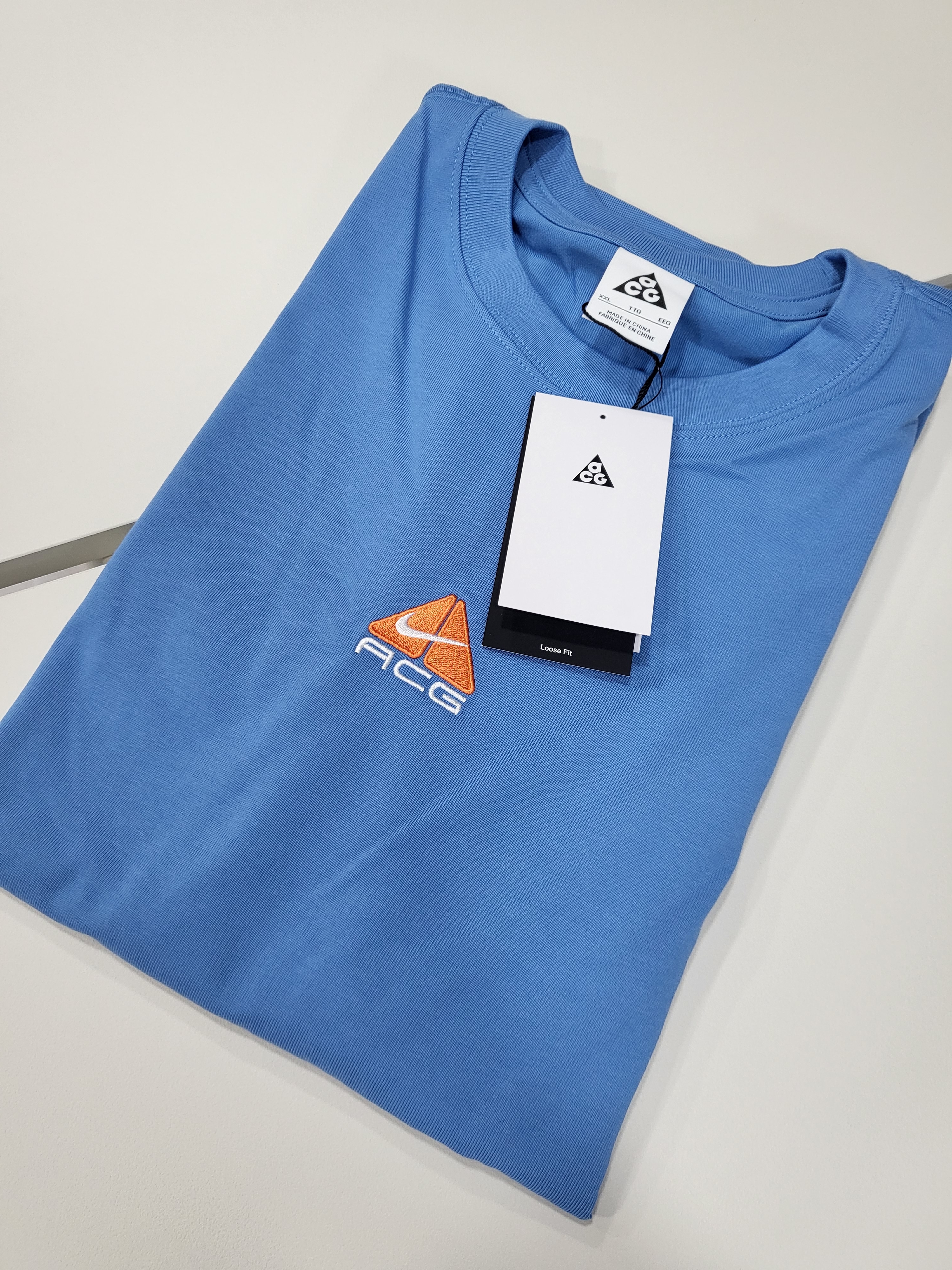 Nike ACG LBR Lungs T-Shirt Dutch Blue - Asia 착용 스타일