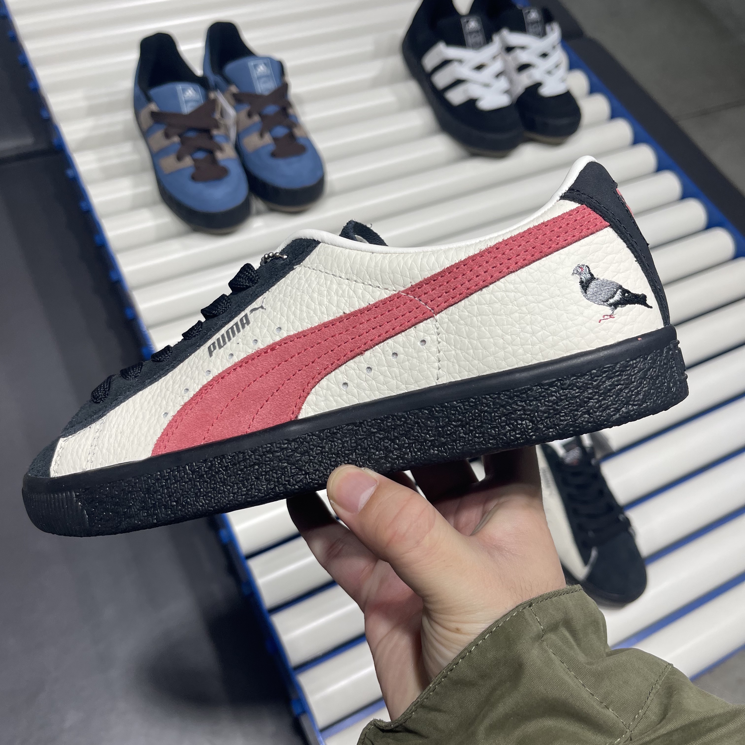 Puma x Staple Suede VTG Atmos 착용 스타일 - 2