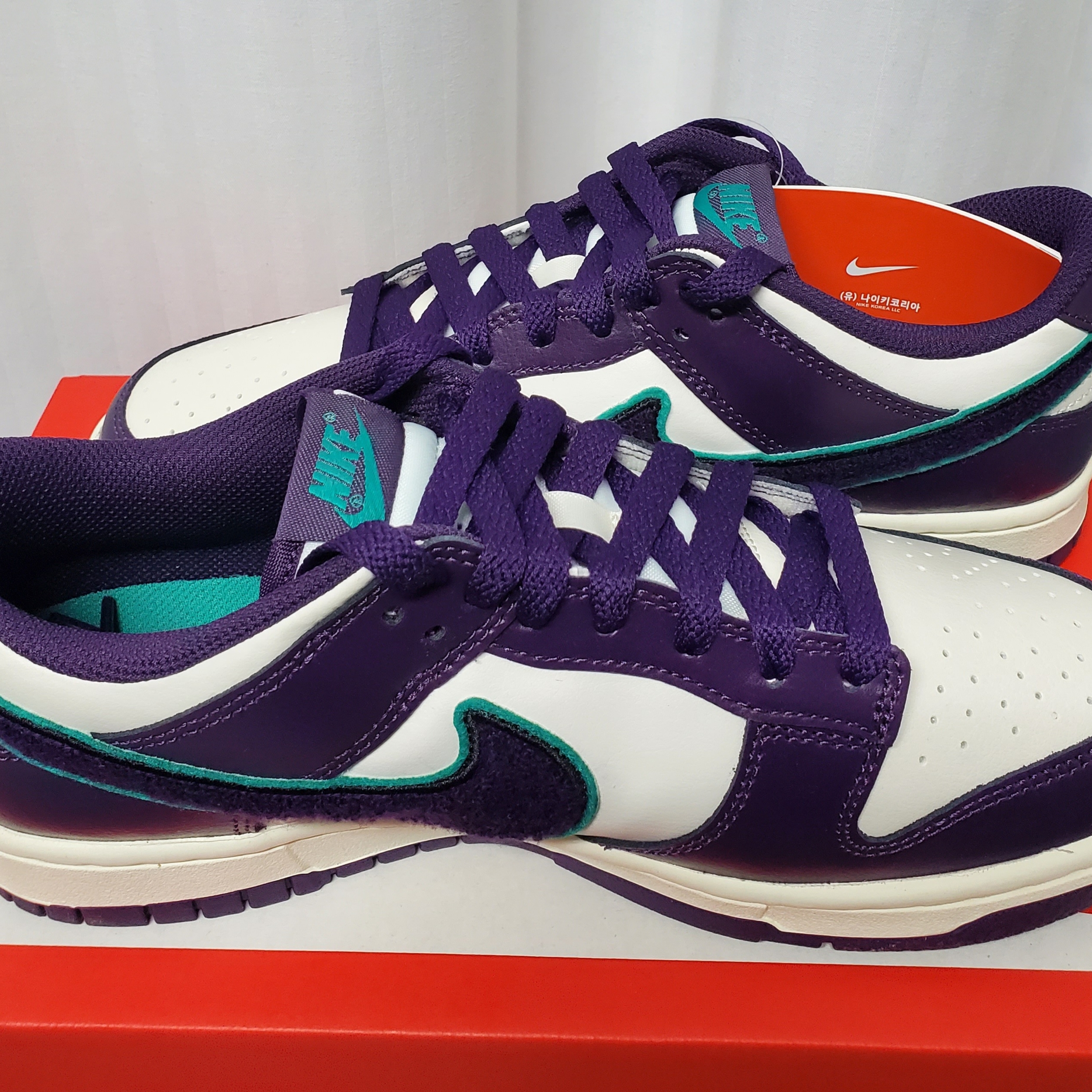Nike Dunk Low Grand Purple 착용 스타일