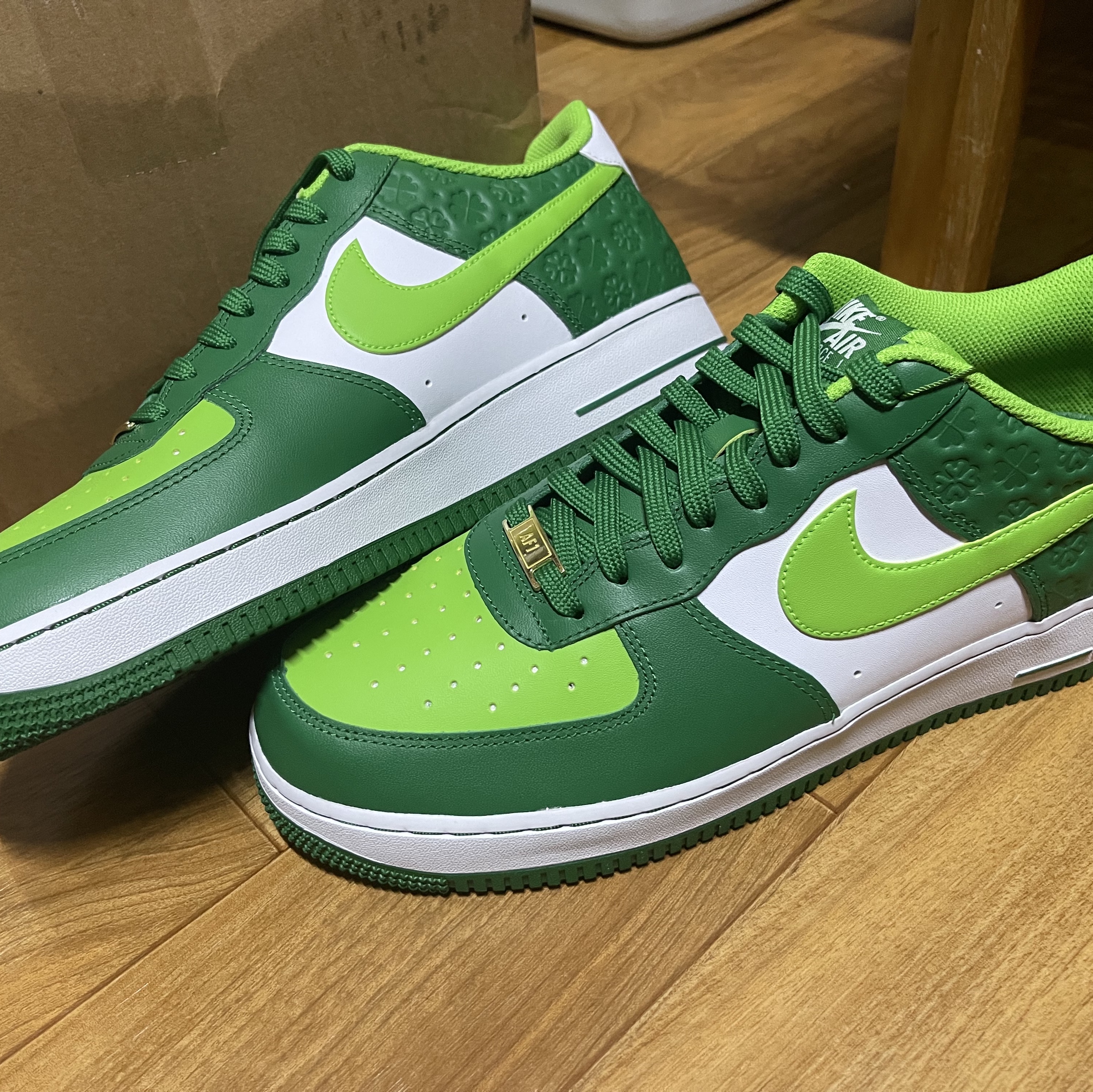 Nike Air Force 1 Low Saint Patrick's Day 착용 스타일 - 1