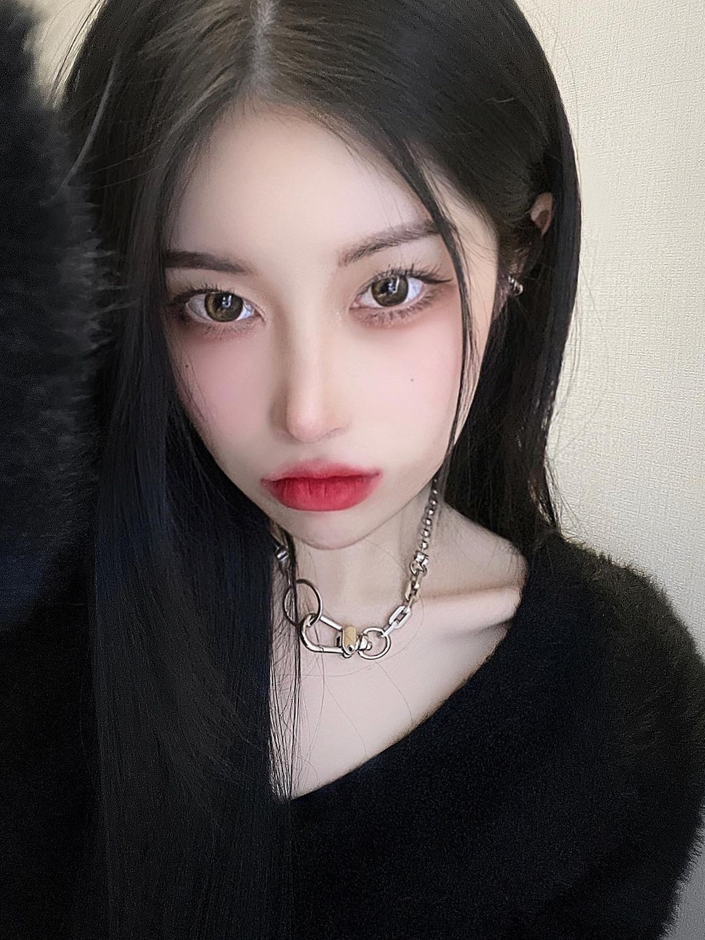 Sentiments No.251 Necklace Silver, Sentiments No.251 Necklace Mix 착용 스타일