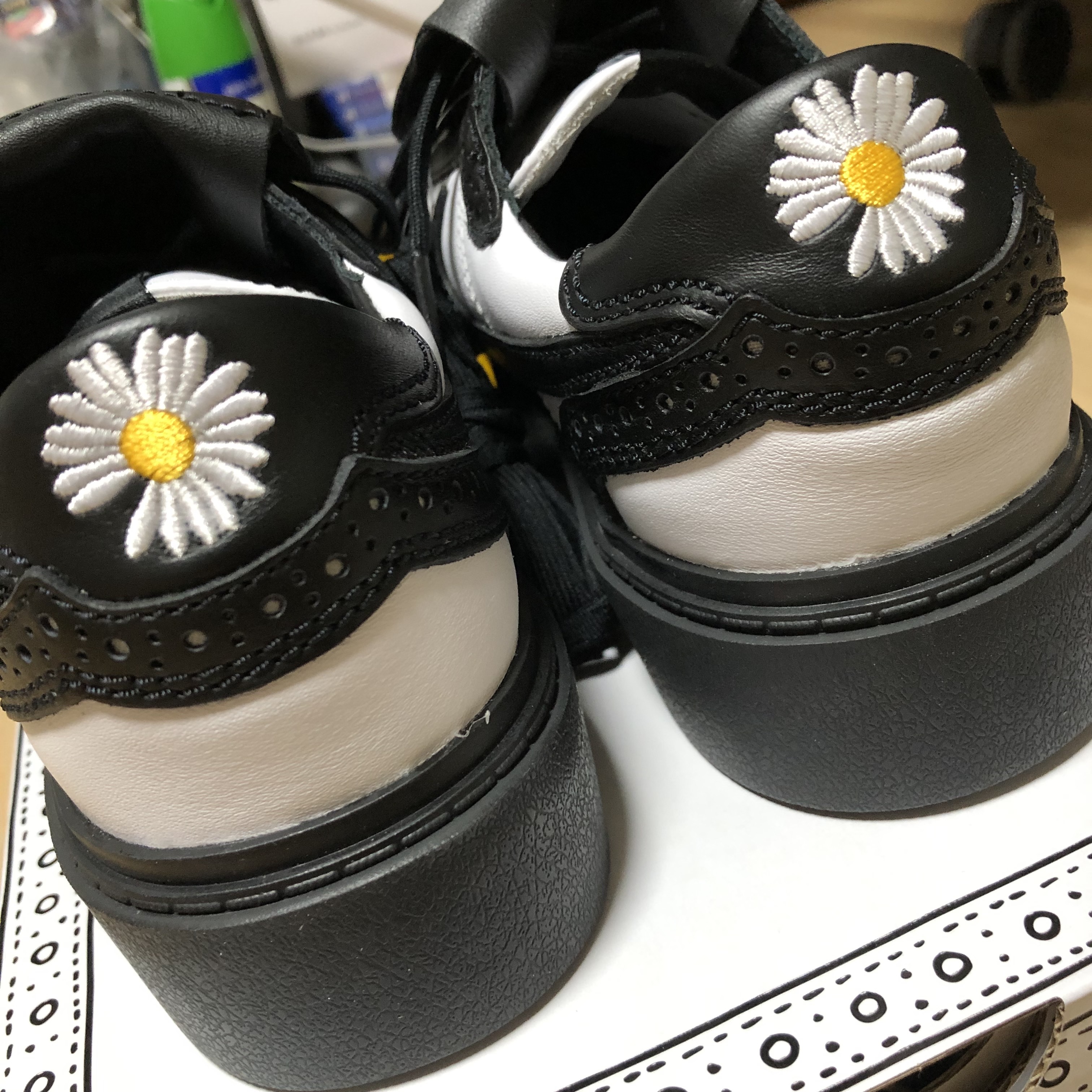 Nike x Peaceminusone Kwondo1 Black and White 착용 스타일 - 5