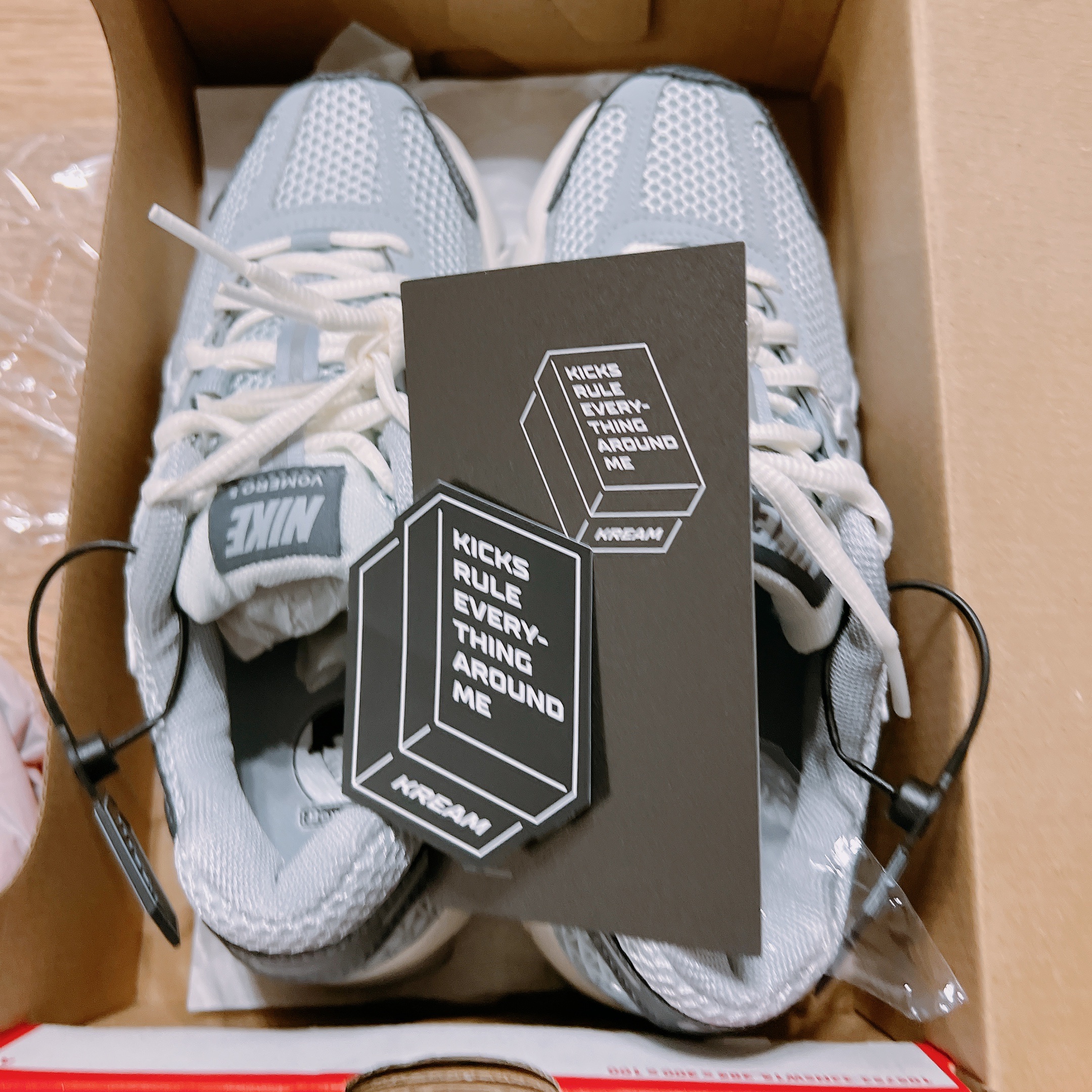 (W) Nike Zoom Vomero 5 Pure Platinum Metallic Silver 착용 스타일