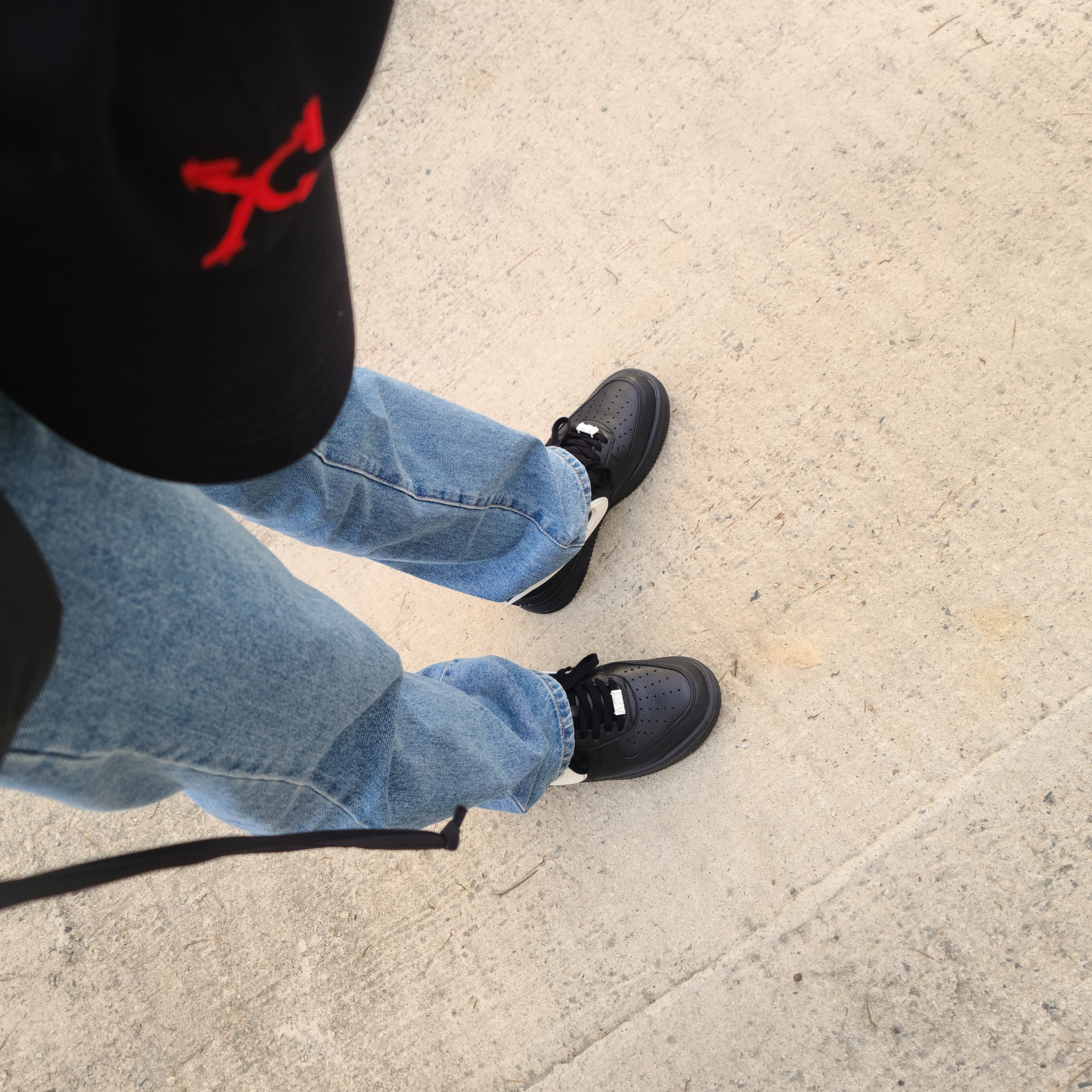 Nike x Ambush Air Force 1 Low SP Black 착용 스타일
