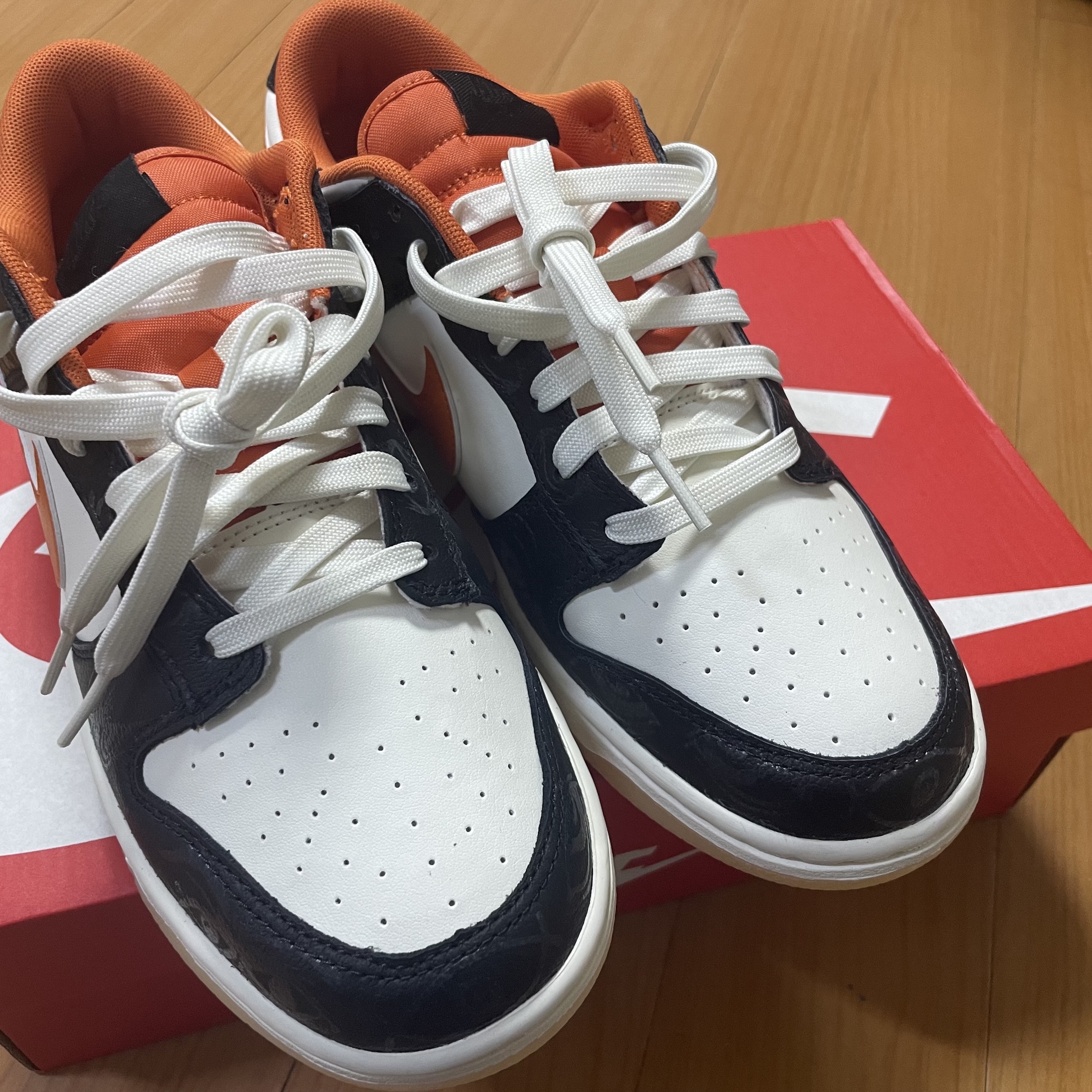 Nike Dunk Low Retro PRM Halloween 착용 스타일 - 1