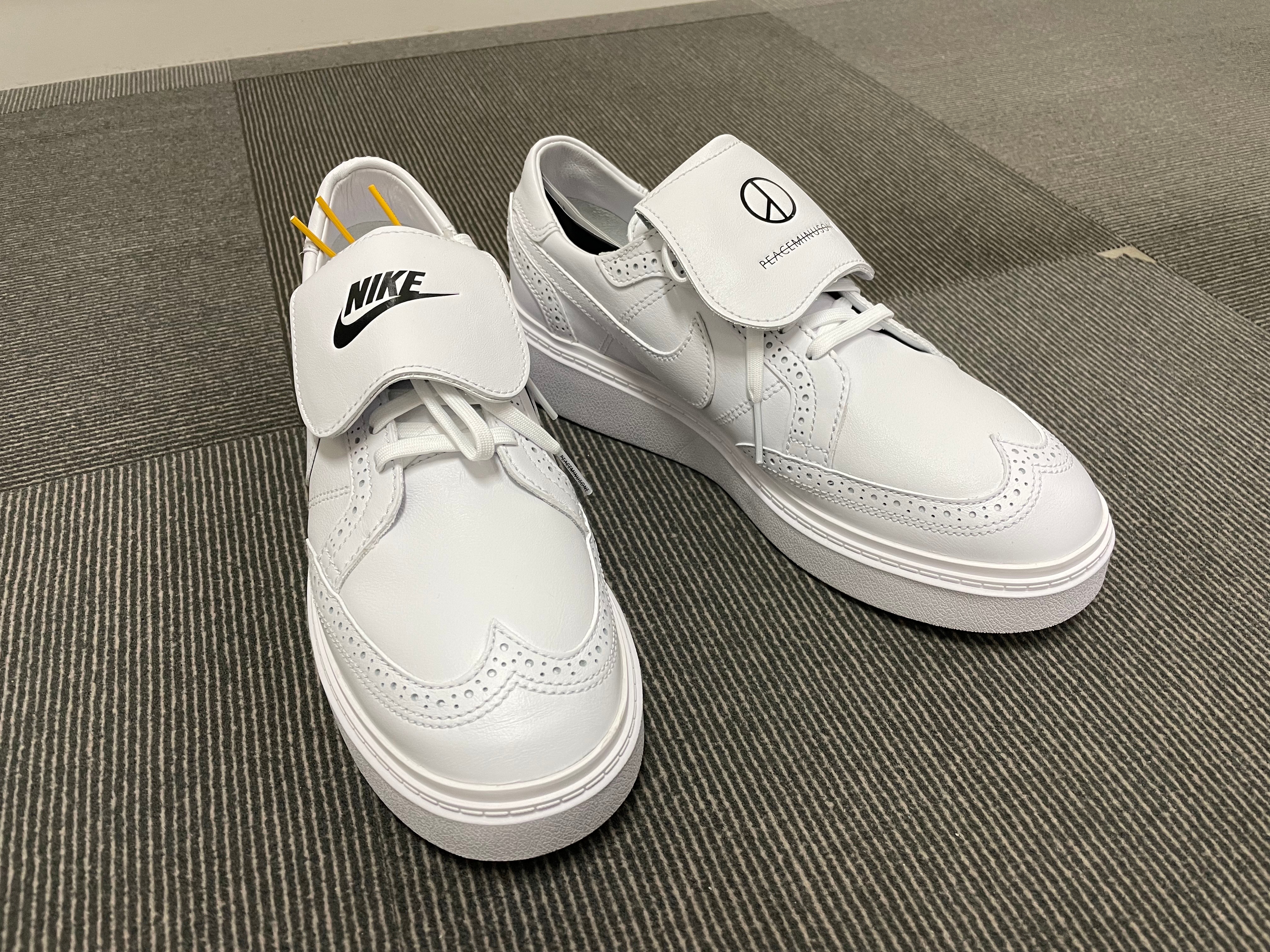 Nike x Peaceminusone Kwondo1 White 착용 스타일 - 1