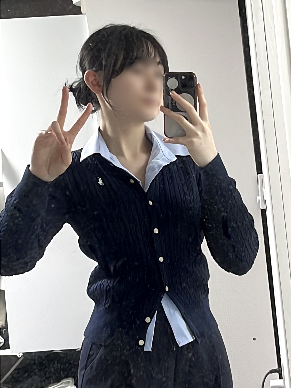 [30% 적립] Polo Ralph Lauren Children Mini Cable Cotton Cardigan Hunter Navy, [30% 적립] Polo Ralph Lauren Children Mini Cable Cotton Cardigan Warm White 착용 스타일