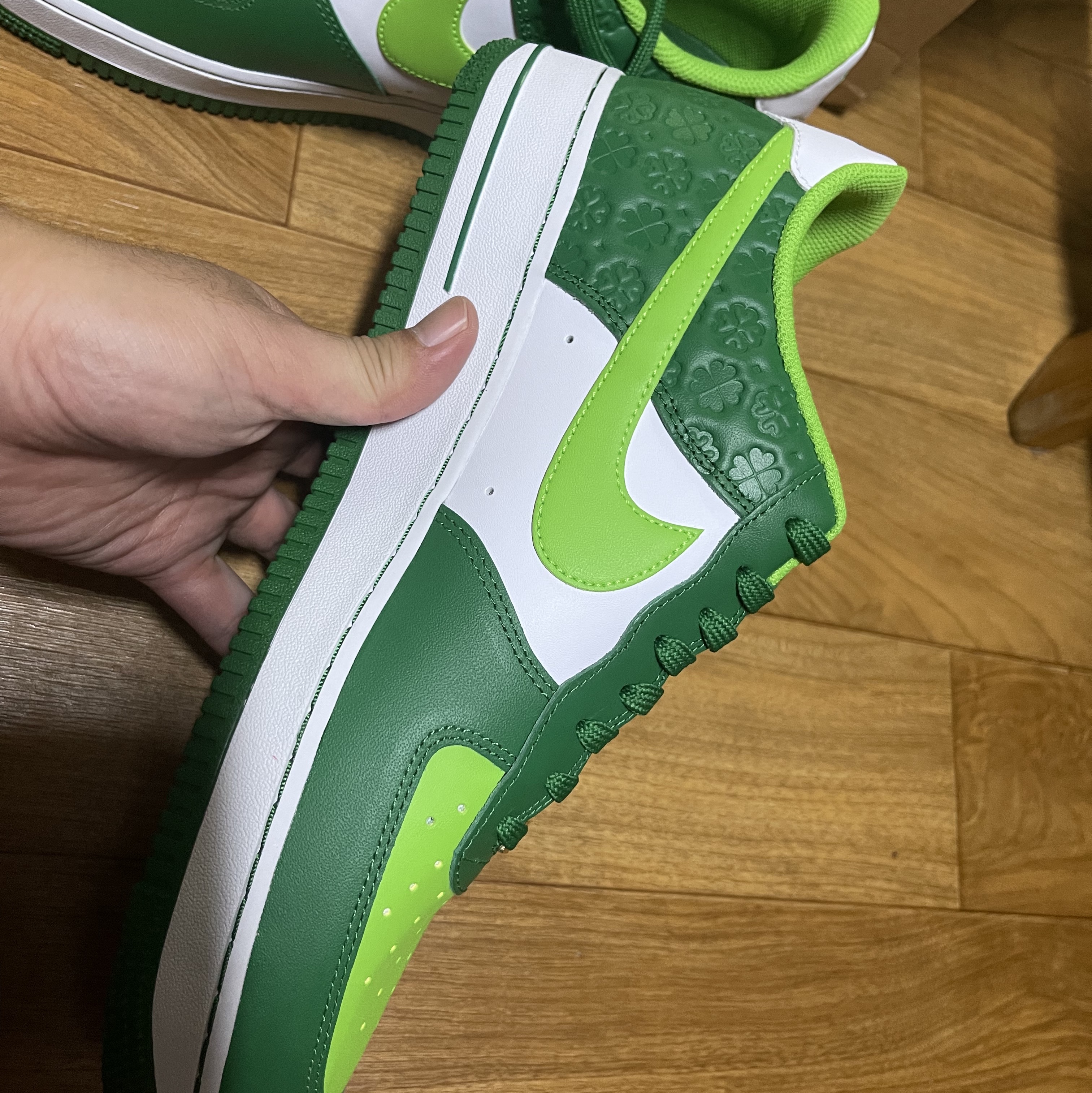 Nike Air Force 1 Low Saint Patrick's Day 착용 스타일 - 5
