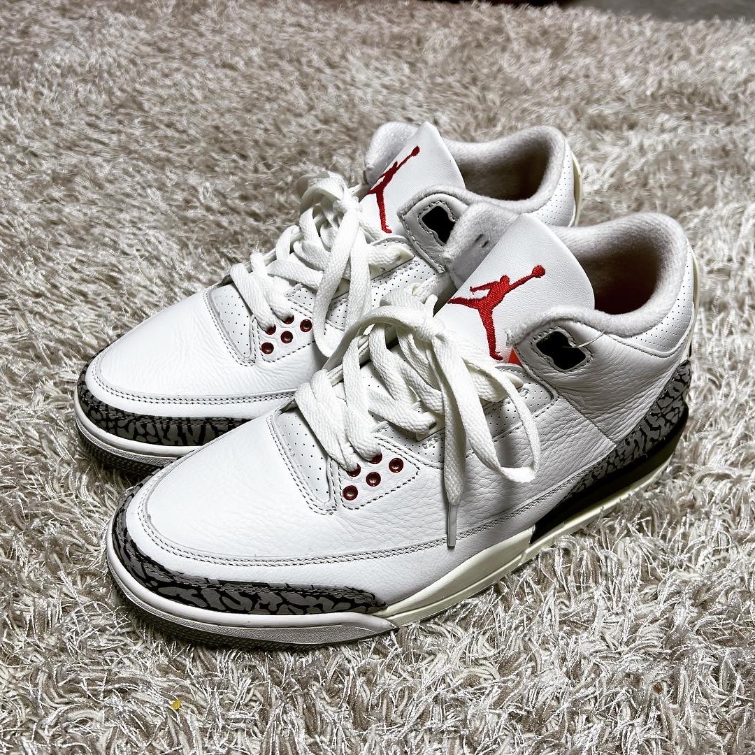 Jordan 3 Retro White Cement Reimagined 착용 스타일 - 1