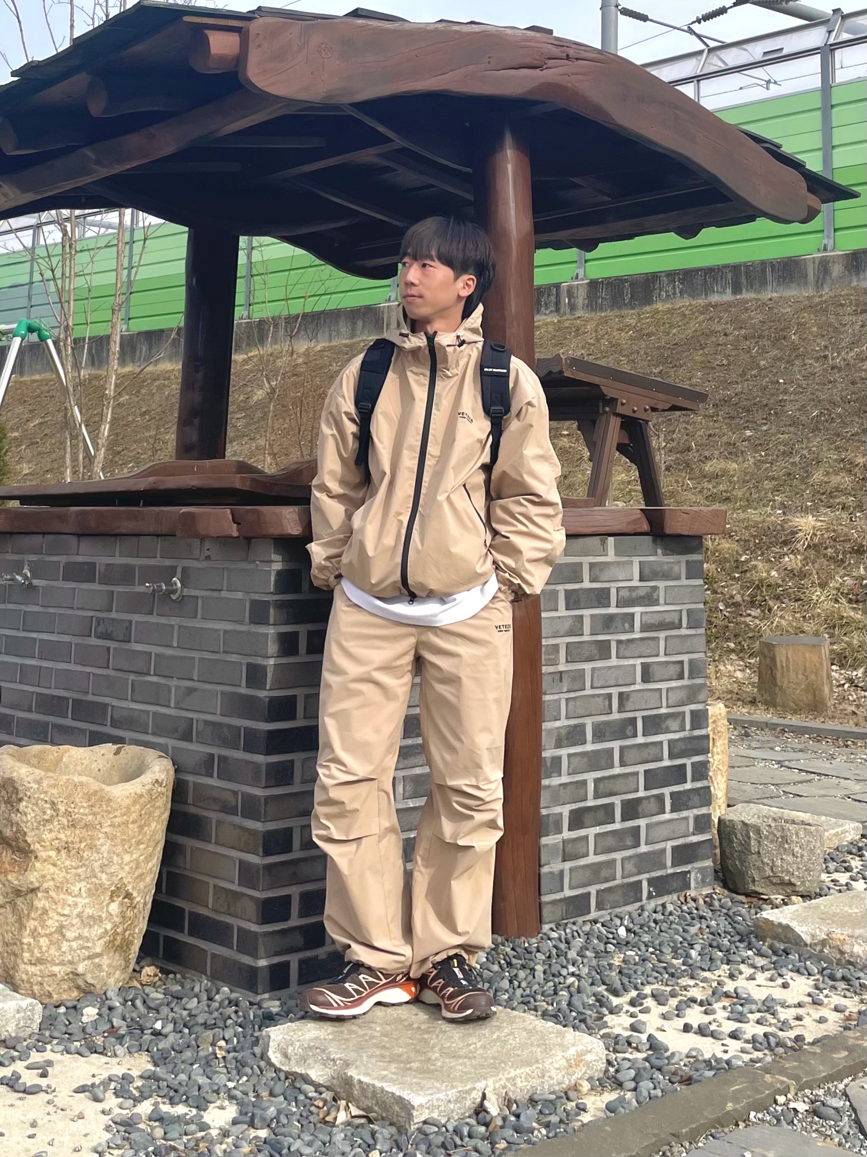 Salomon XT-6 Delicioso Chocolate Fondant 착용 스타일 - 2