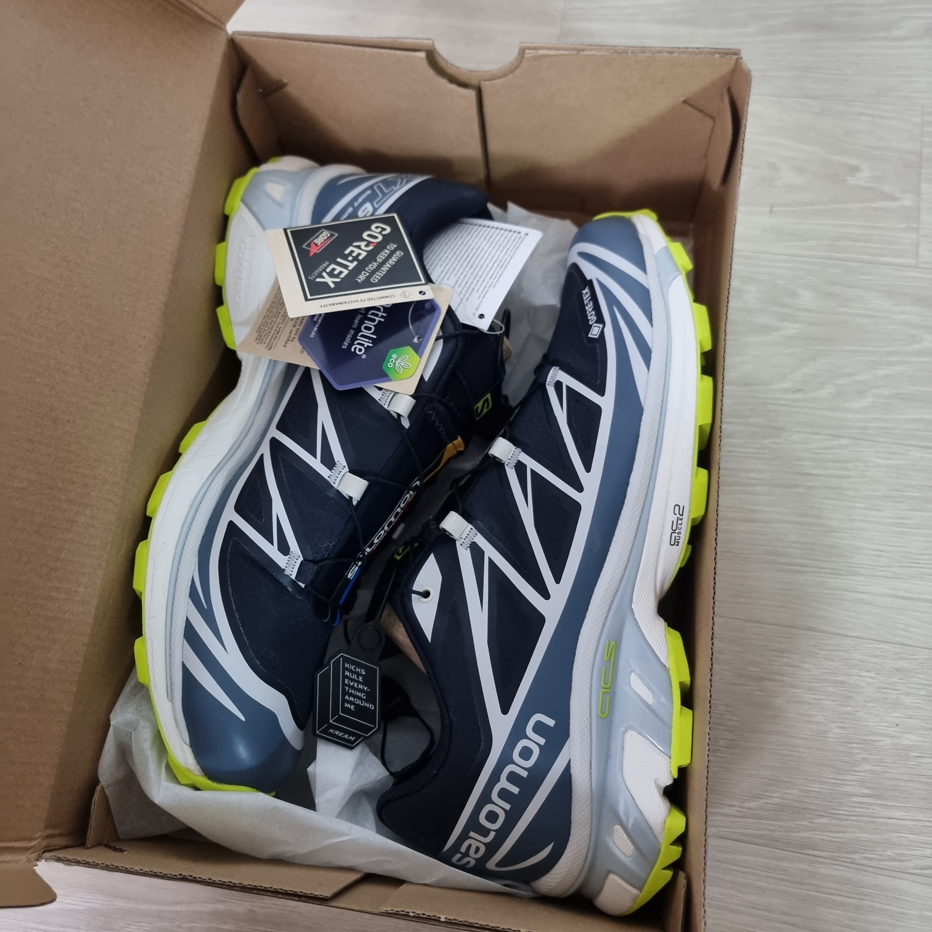 Salomon XT-6 Gore-Tex Night Sky 착용 스타일 - 5