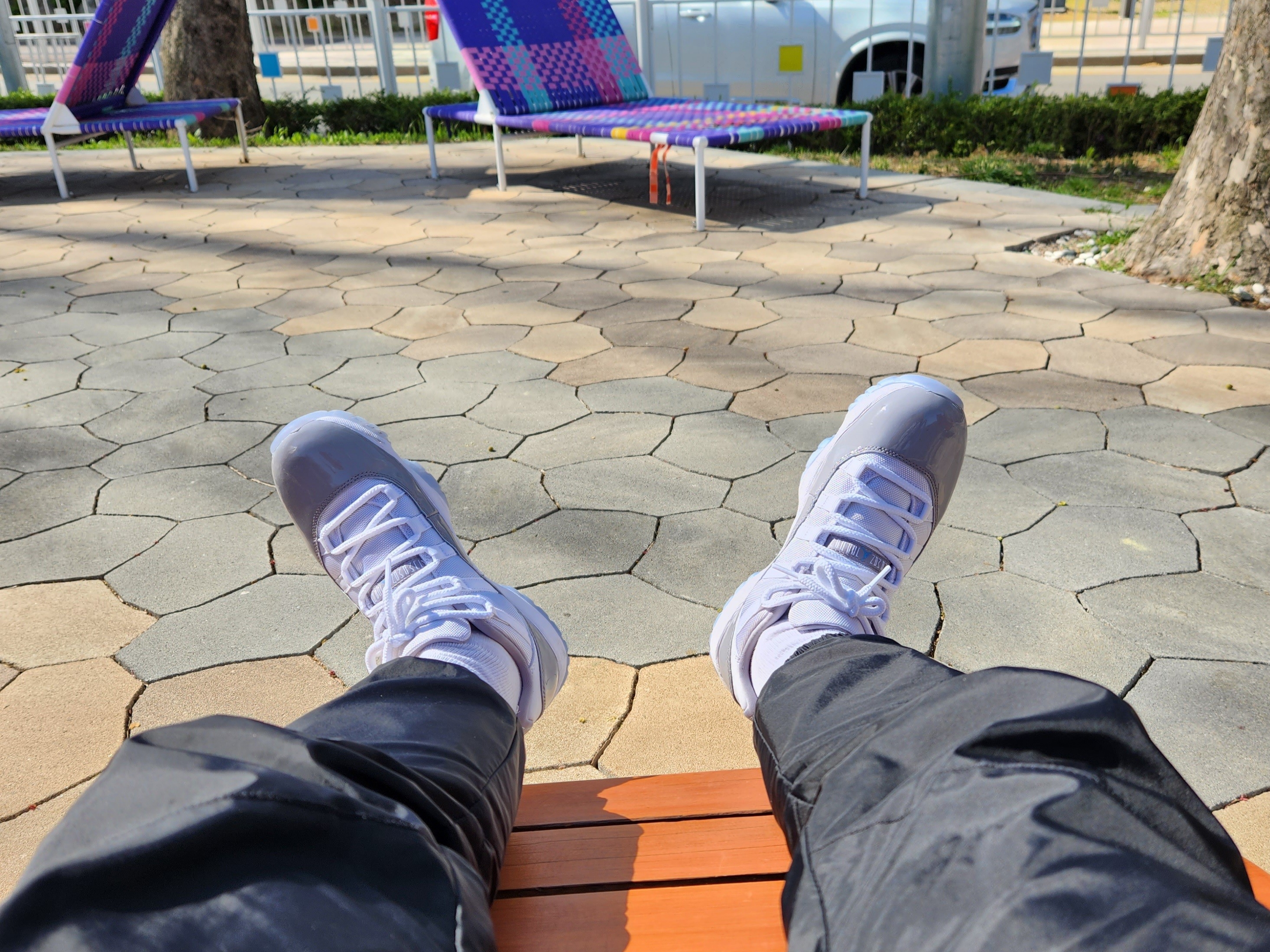 Jordan 11 Retro Low Cement Grey 착용 스타일