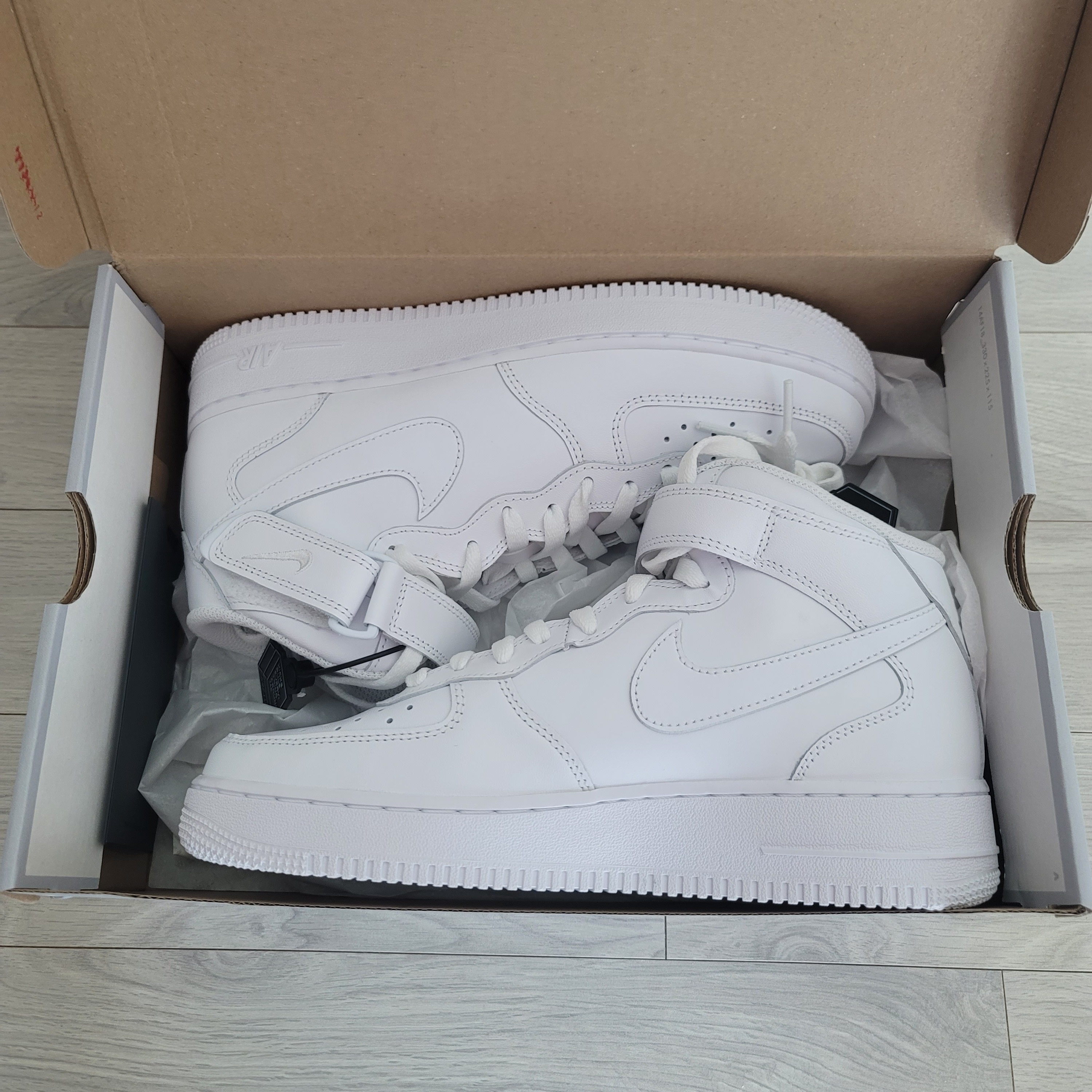 Nike Air Force 1 Mid '07 White 착용 스타일 - 2