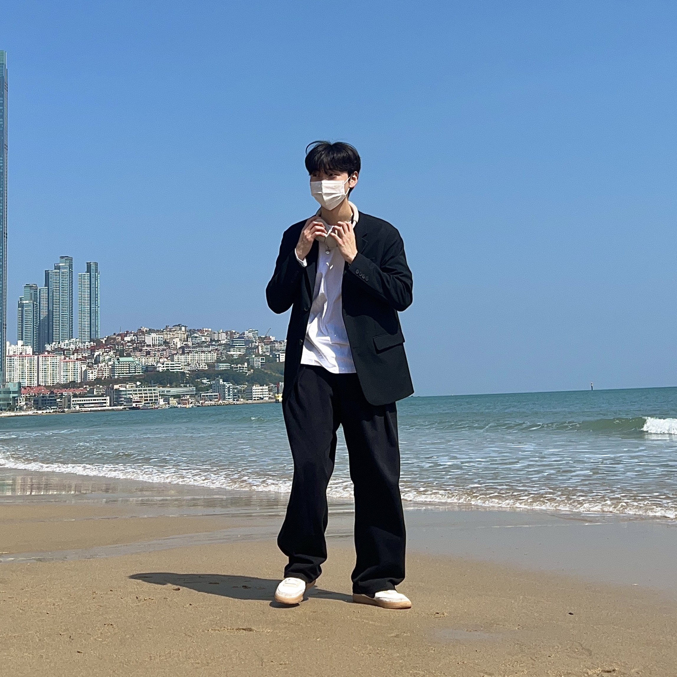 Nike x J.Crew Killshot 2 Sail Midnight Navy 착용 스타일 - 1