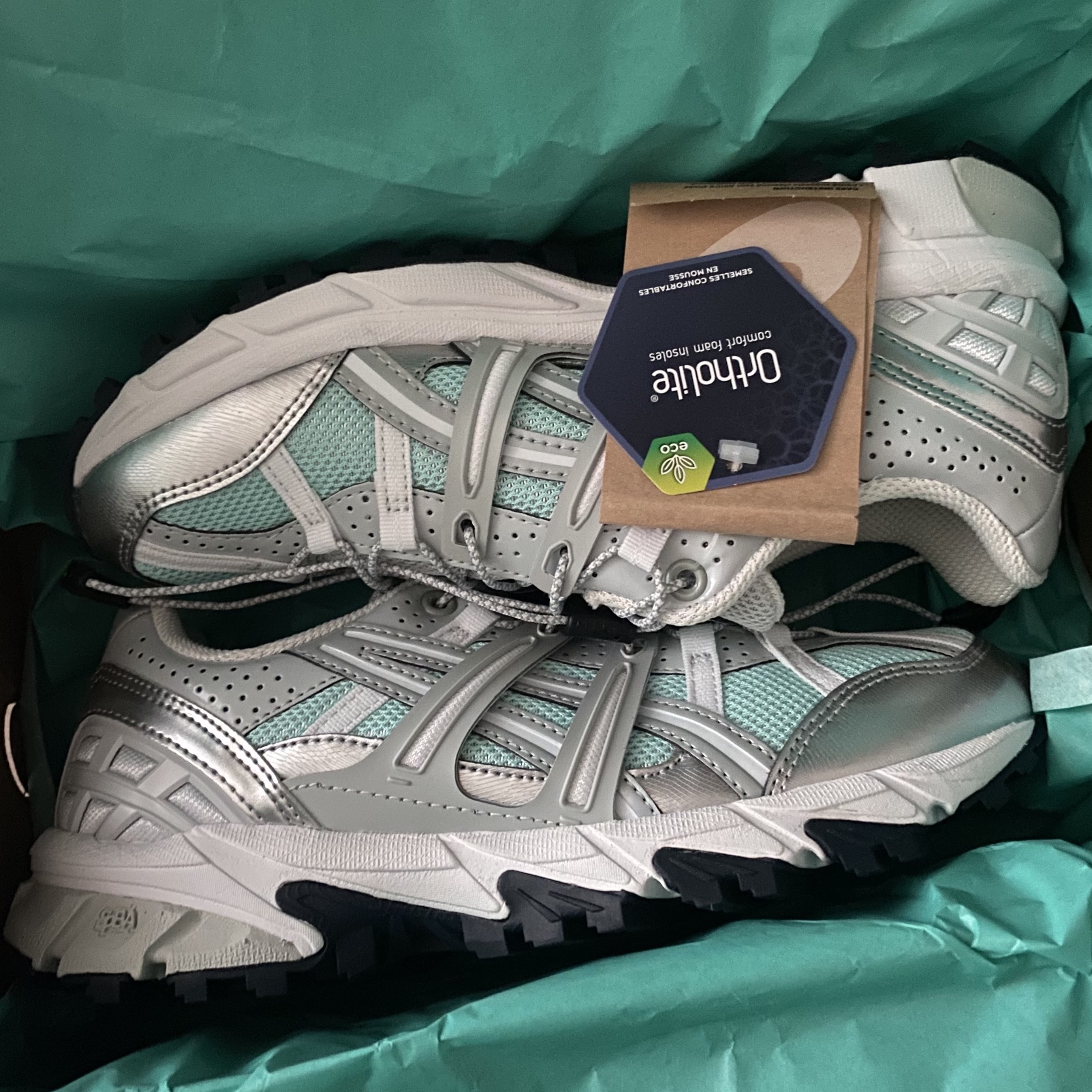 (W) Asics x Matin Kim Gel-Sonoma 15-50 Oasis Green Pure Silver 착용 스타일