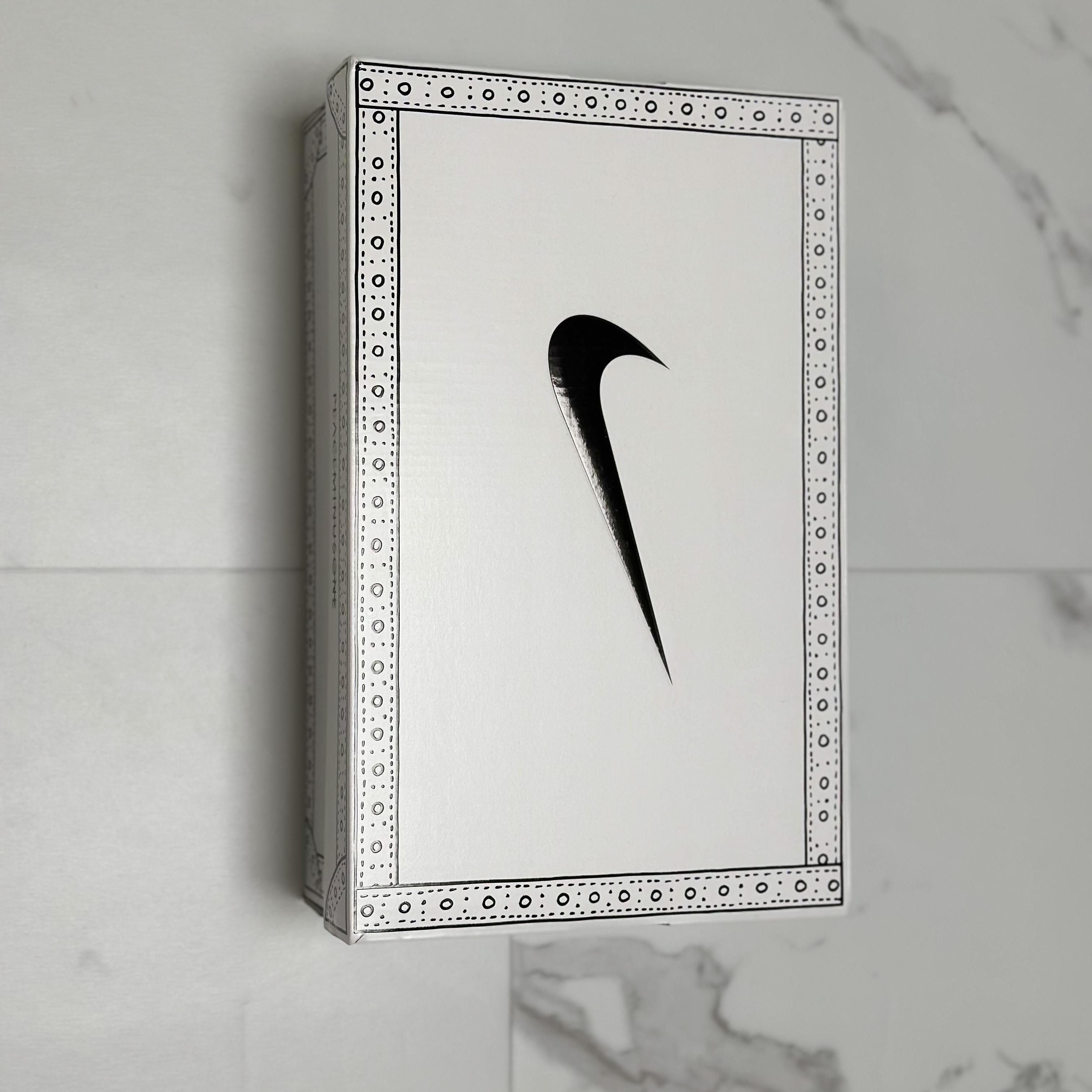 Nike x Peaceminusone Kwondo1 Black and White 착용 스타일 - 5