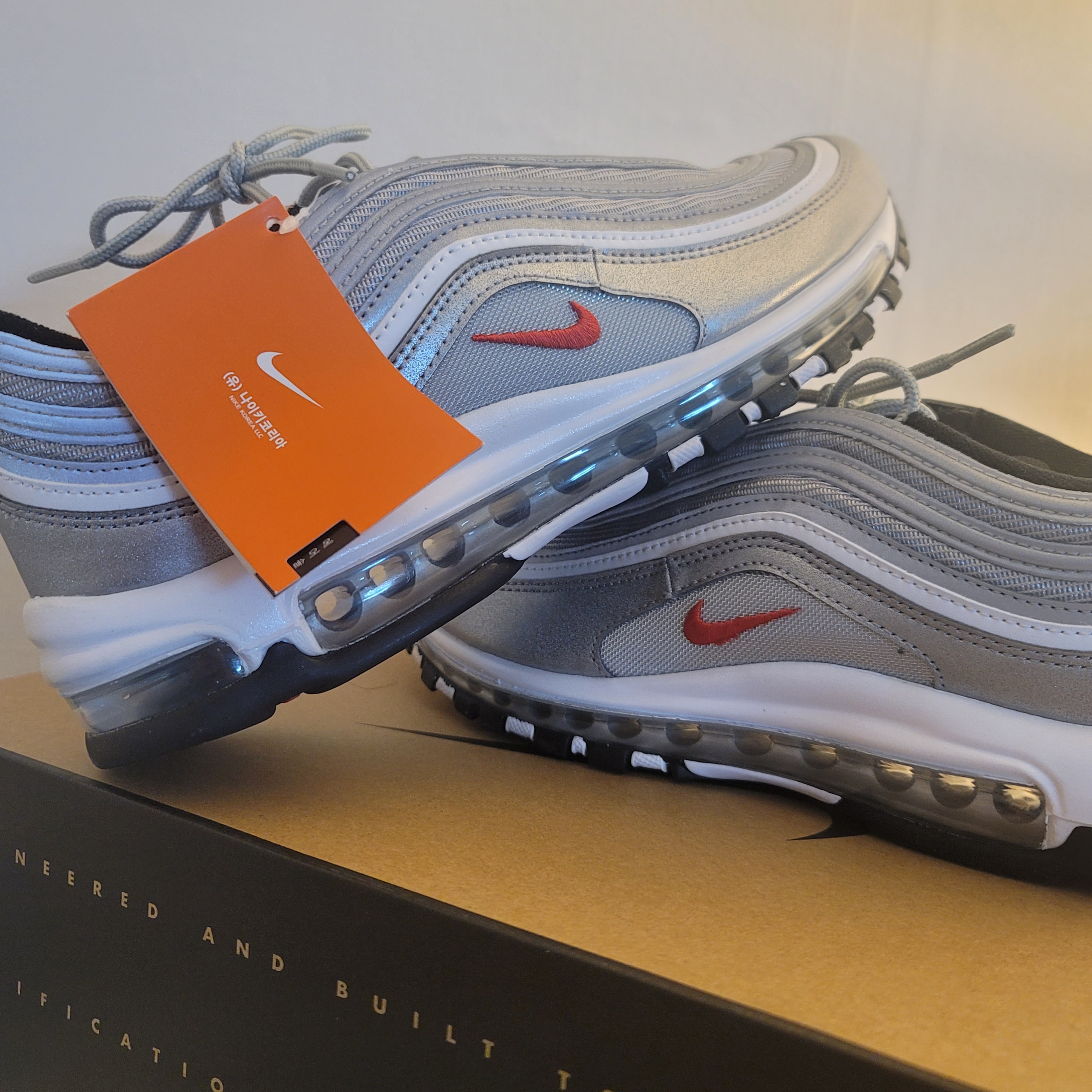 Nike Air Max 97 OG Silver Bullet 2022 착용 스타일