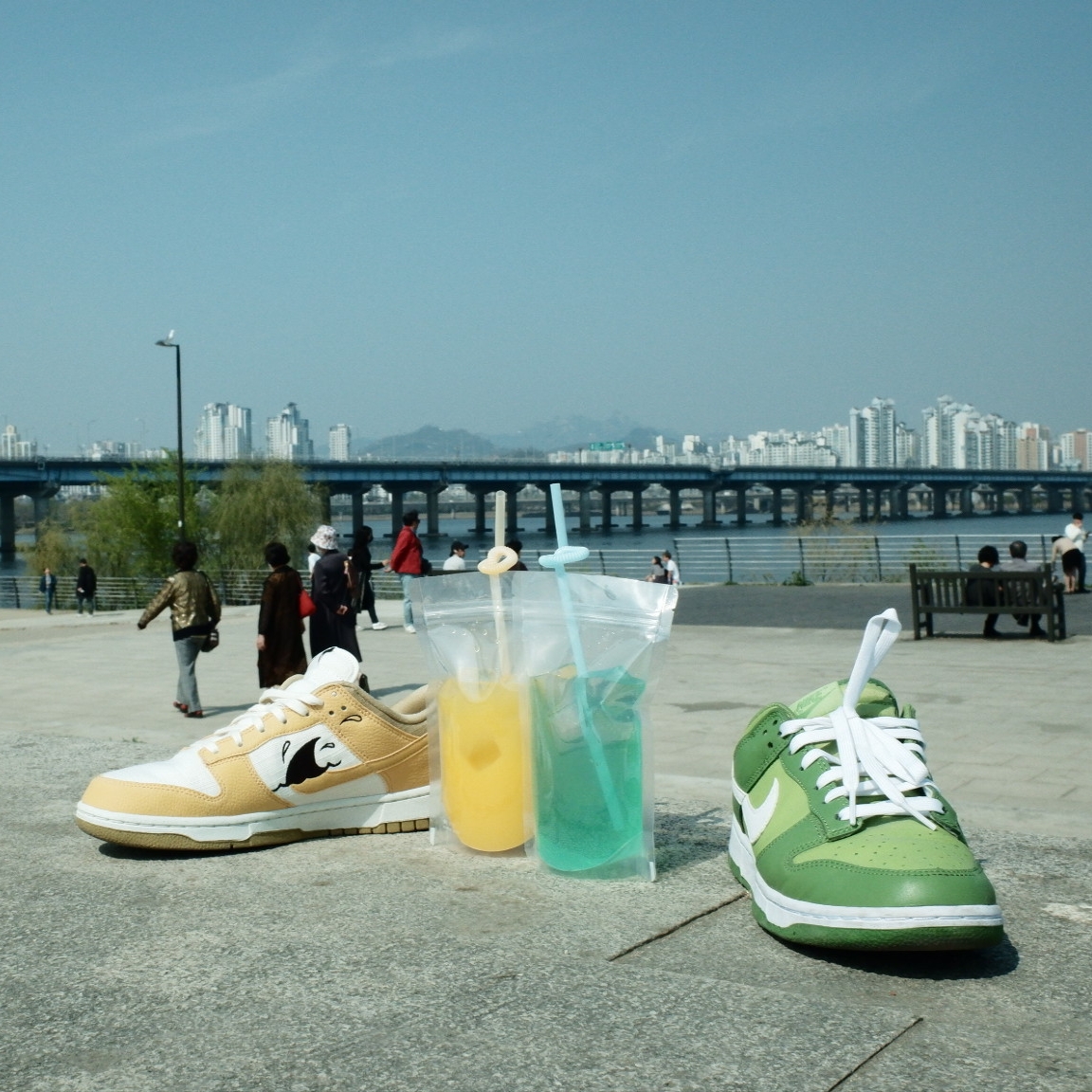Nike Dunk Low Retro SE Next Nature Nike Sun Club 착용 스타일