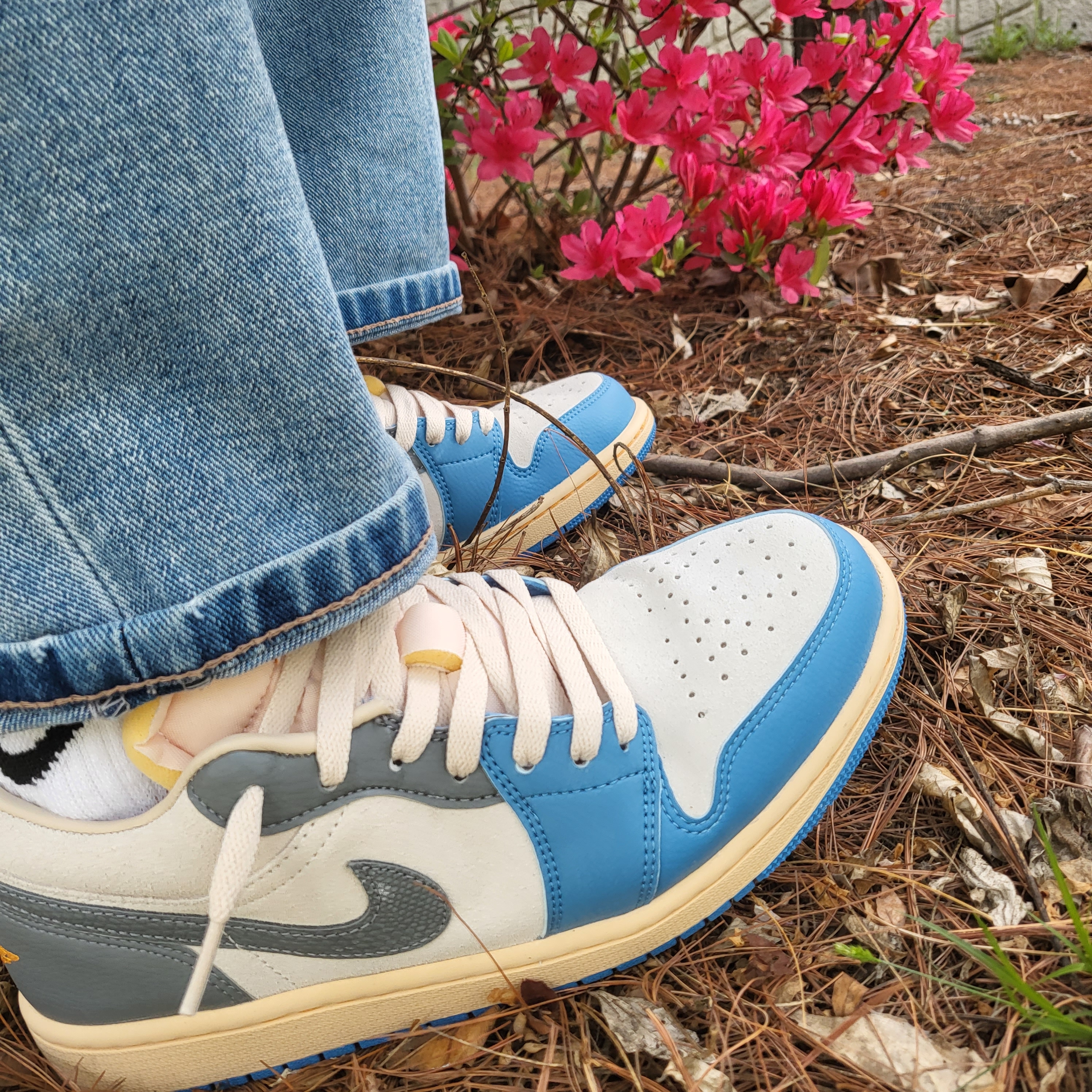 Jordan 1 Low SE Tokyo 96 착용 스타일 - 4