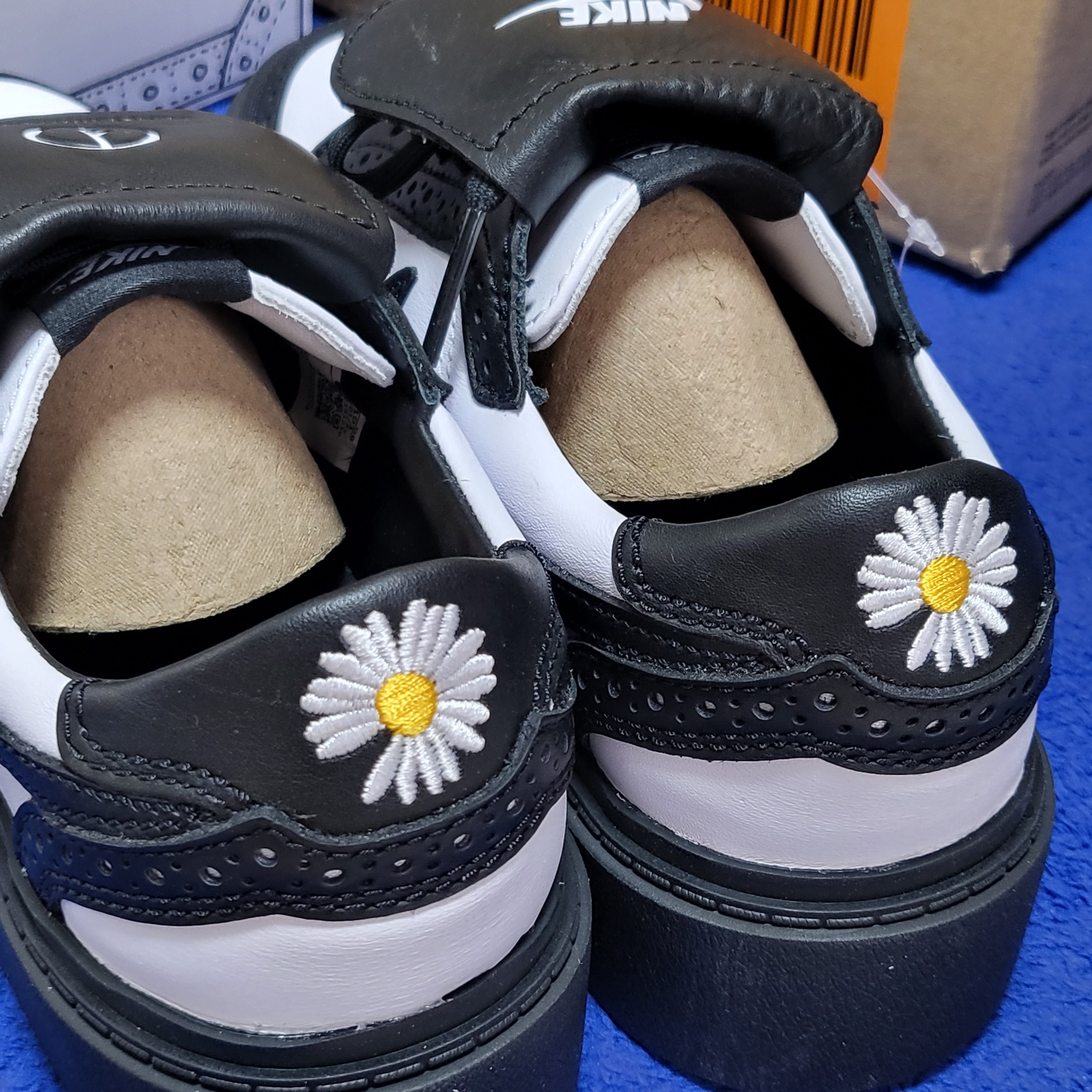 Nike x Peaceminusone Kwondo1 Black and White 착용 스타일 - 2