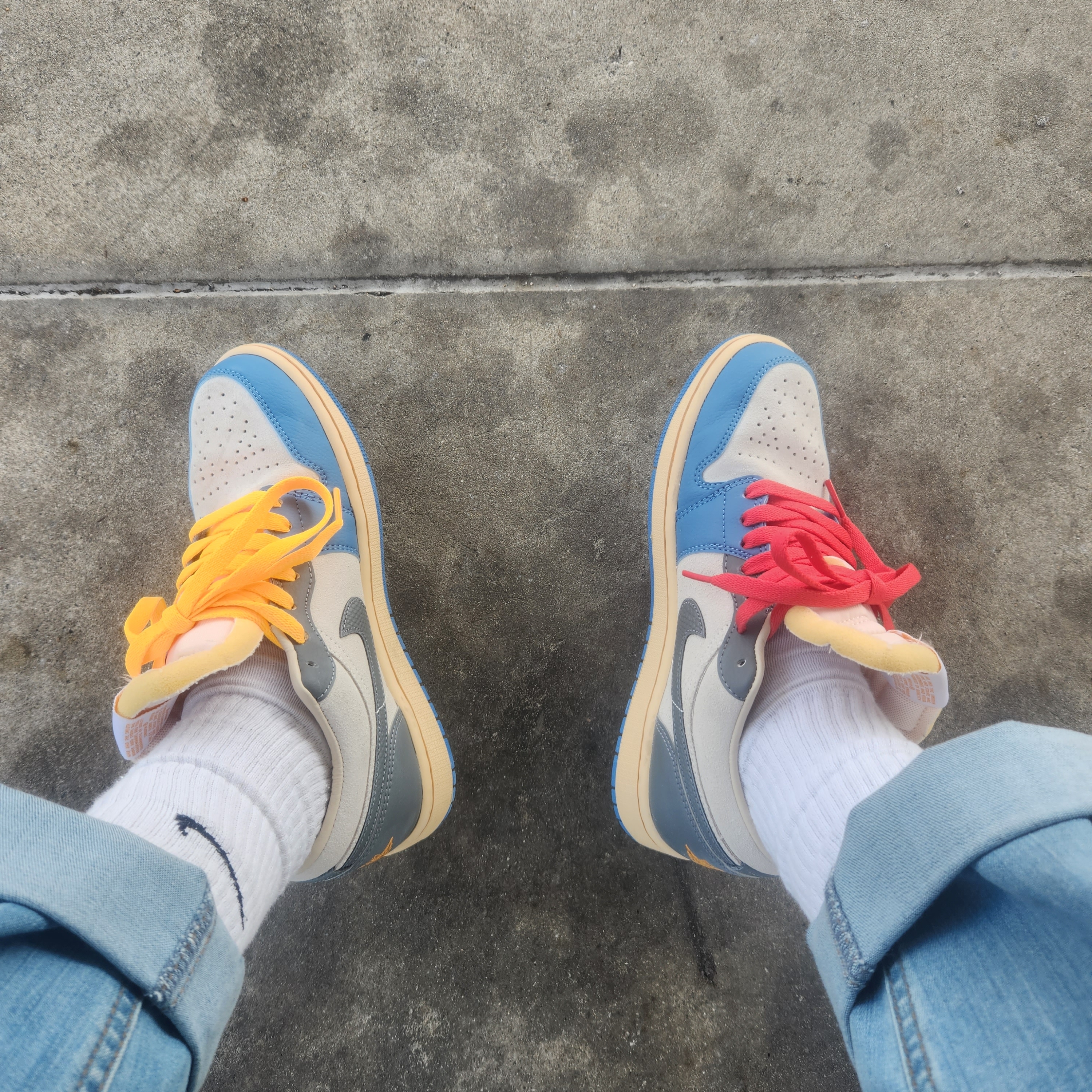 Jordan 1 Low SE Tokyo 96 착용 스타일
