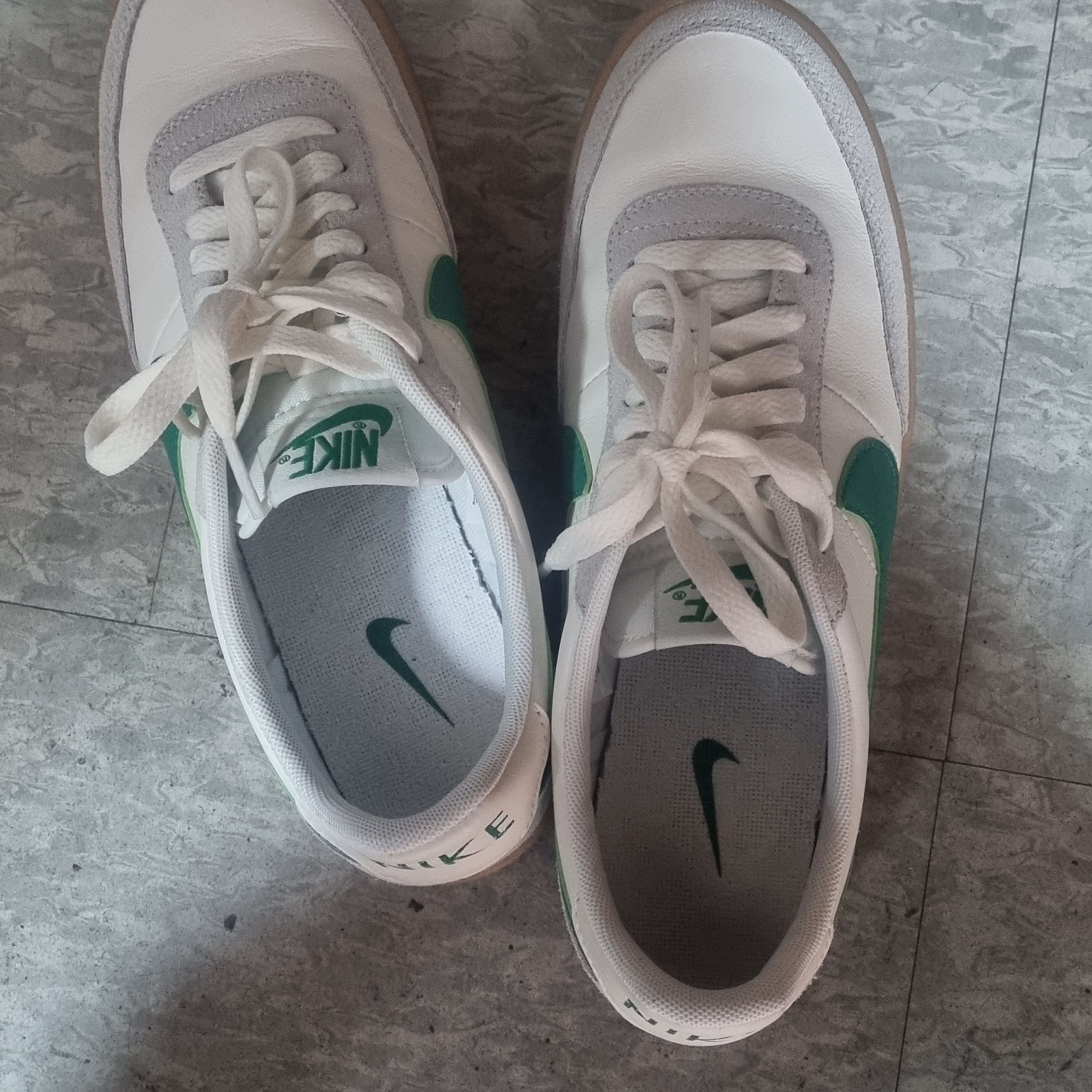 Nike x J.Crew Killshot 2 Lucid Green 착용 스타일