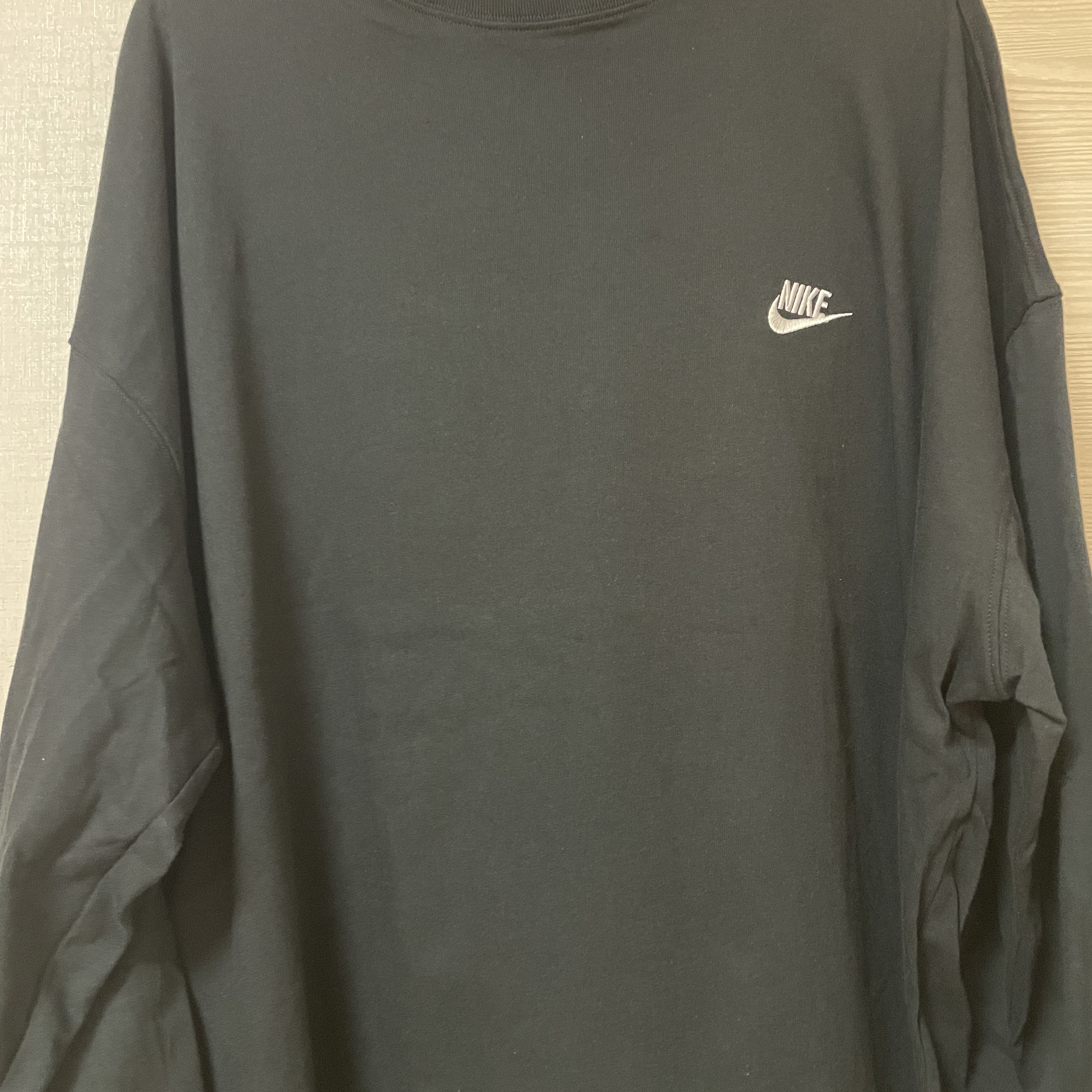 Nike x Peaceminusone Kwondo1 Black and White, Nike x Peaceminusone LS T-Shirt Black (DR0098-010) 착용 스타일 - 1