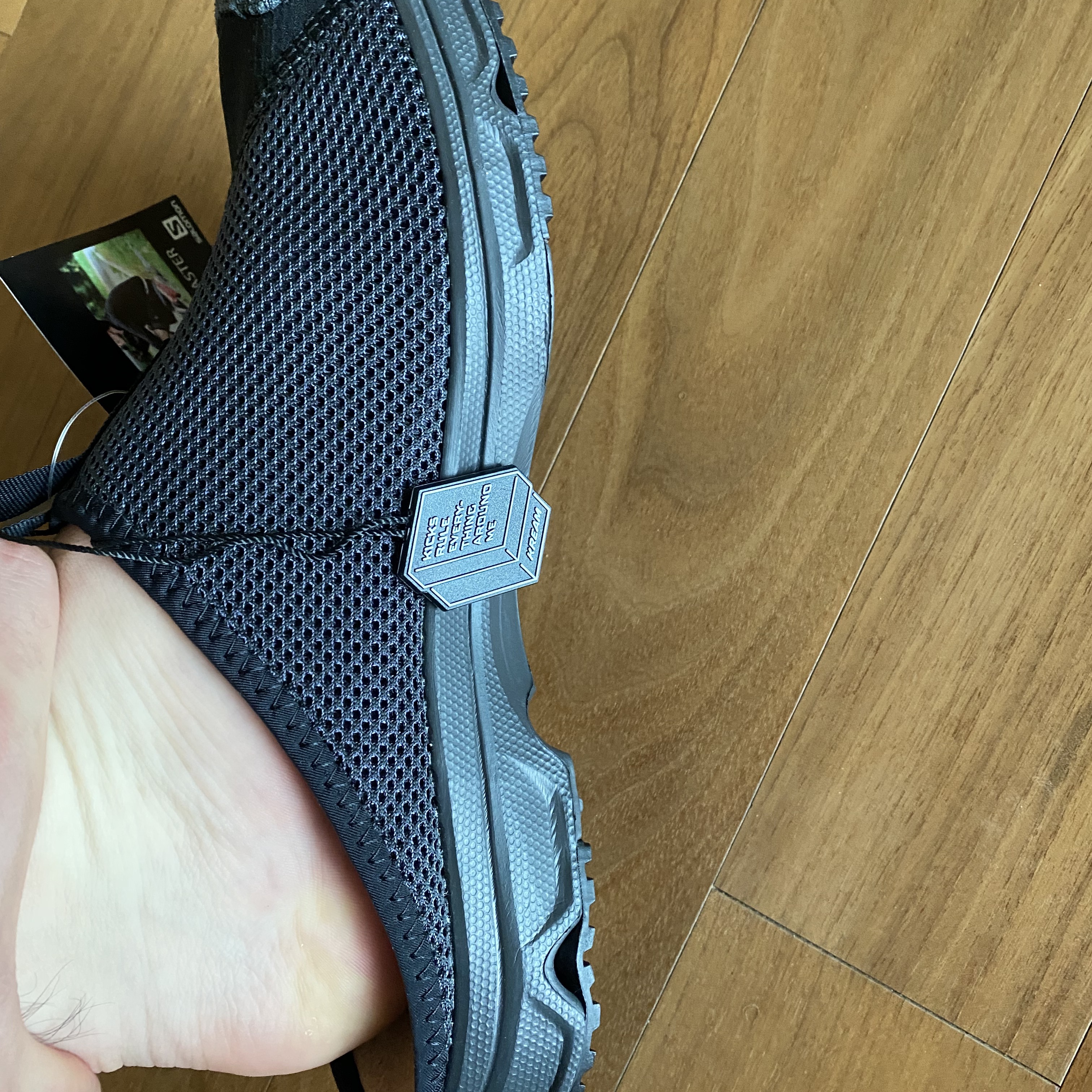 Salomon RX Slide 3.0 Black 착용 스타일 - 2
