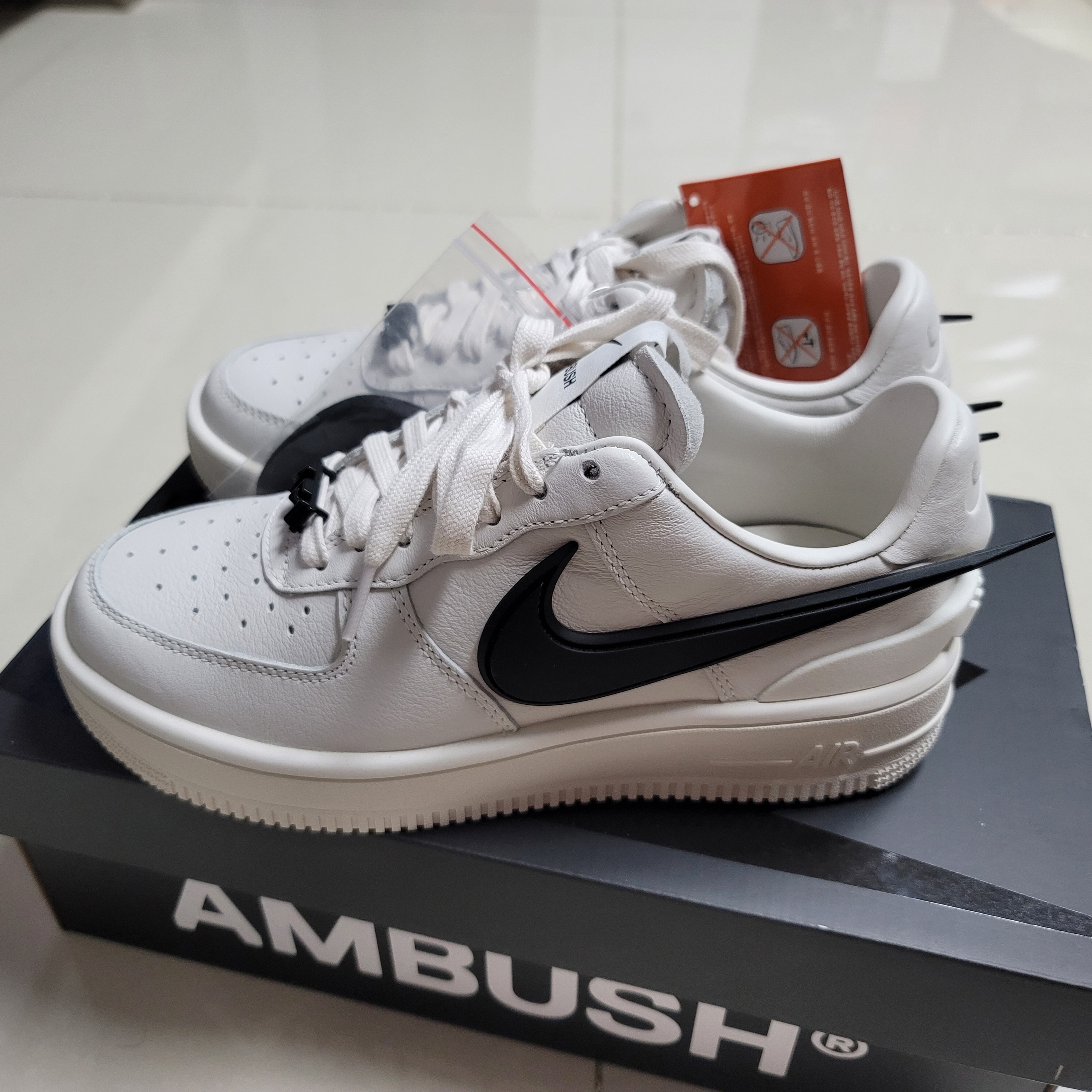 Nike x Ambush Air Force 1 Low SP Phantom 착용 스타일 - 2