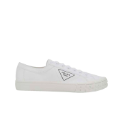 Prada Gabardine Fabric Sneakers White