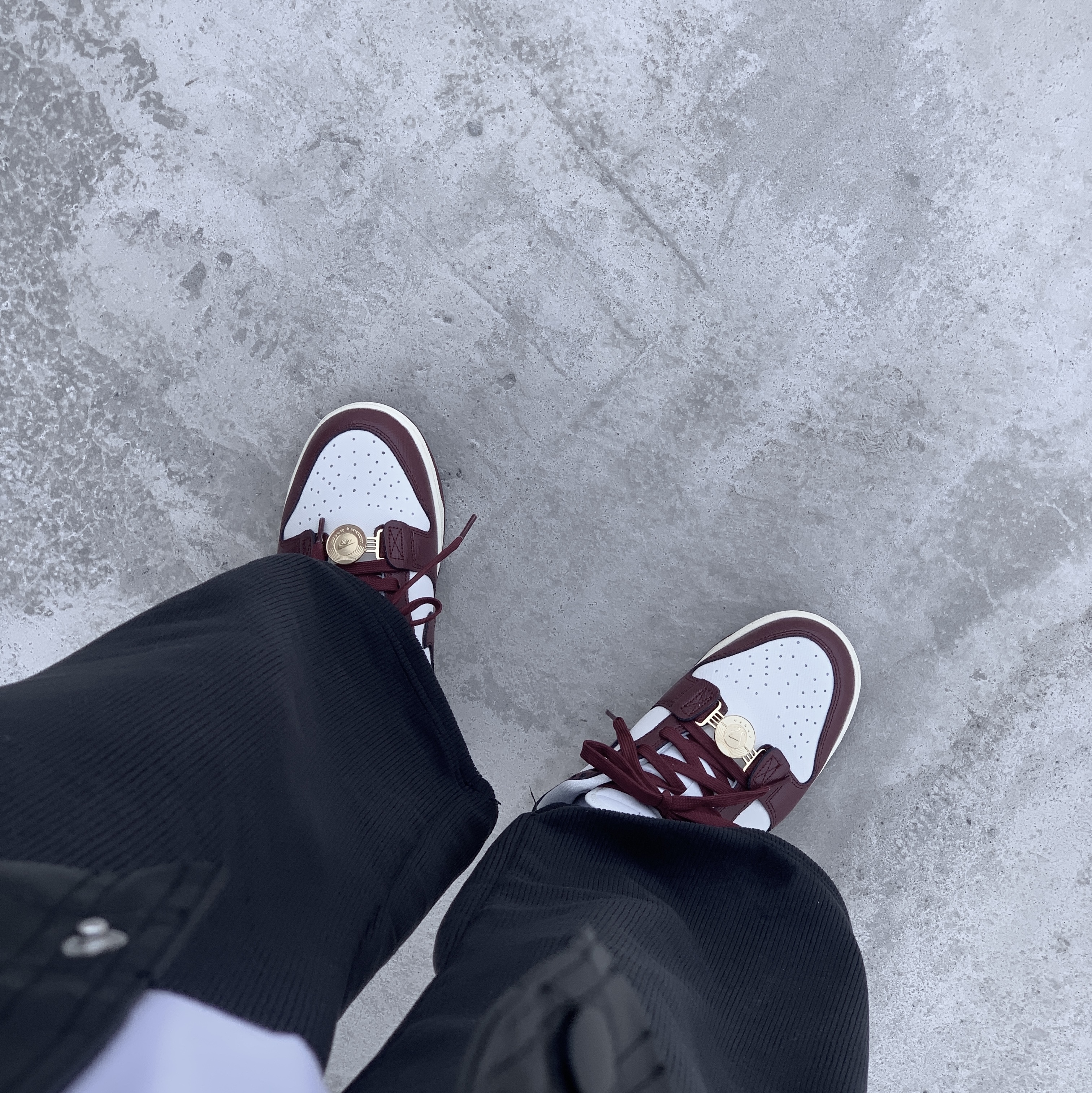 (W) Nike Dunk Low SE Pendant 착용 스타일