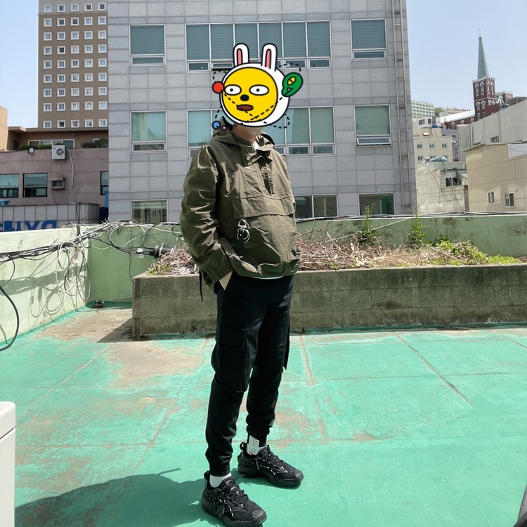 Puma x Juun.J Plexus Black 착용 스타일