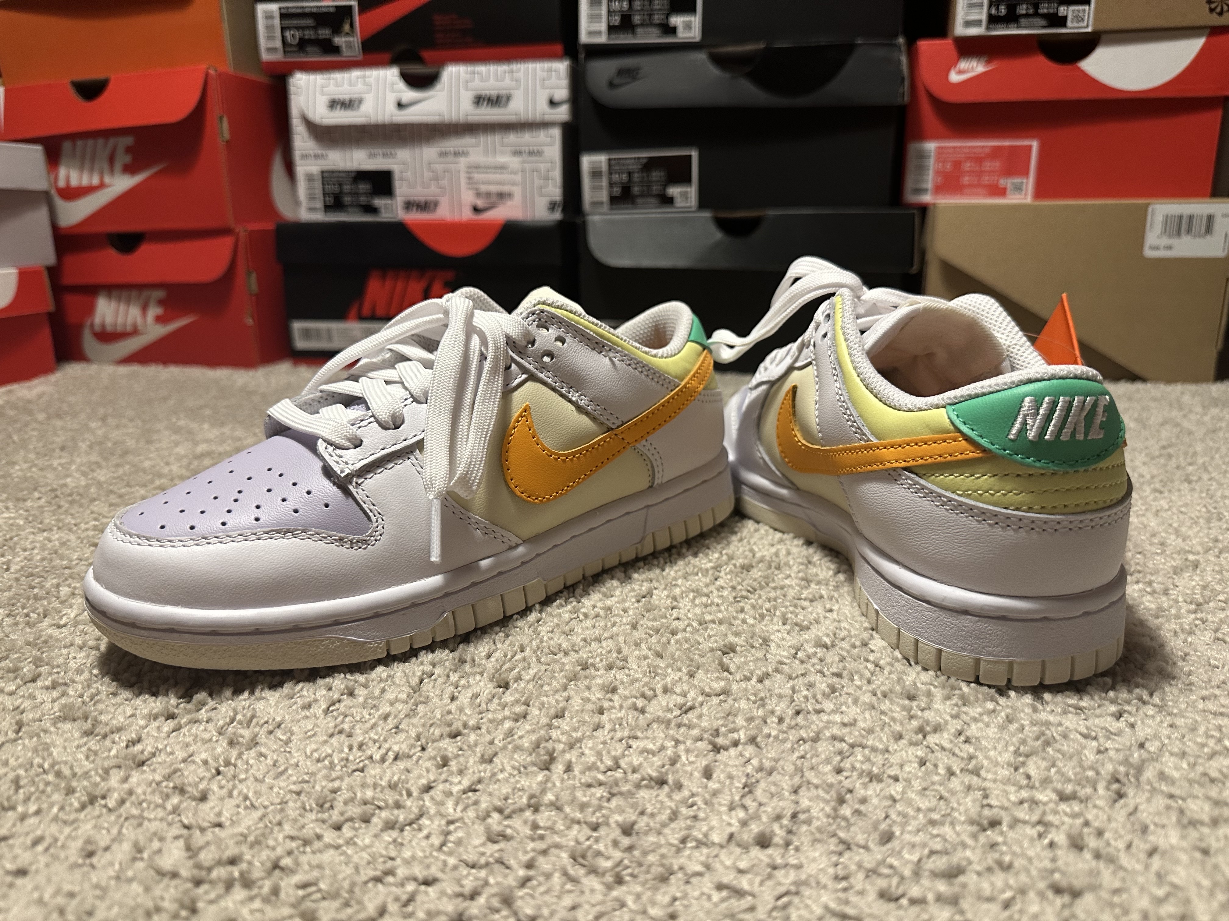 (W) Nike Dunk Low Spring Mix 착용 스타일 - 3