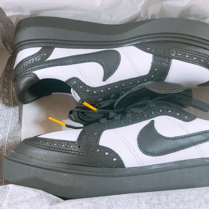 Nike x Peaceminusone Kwondo1 Black and White 착용 스타일 - 5