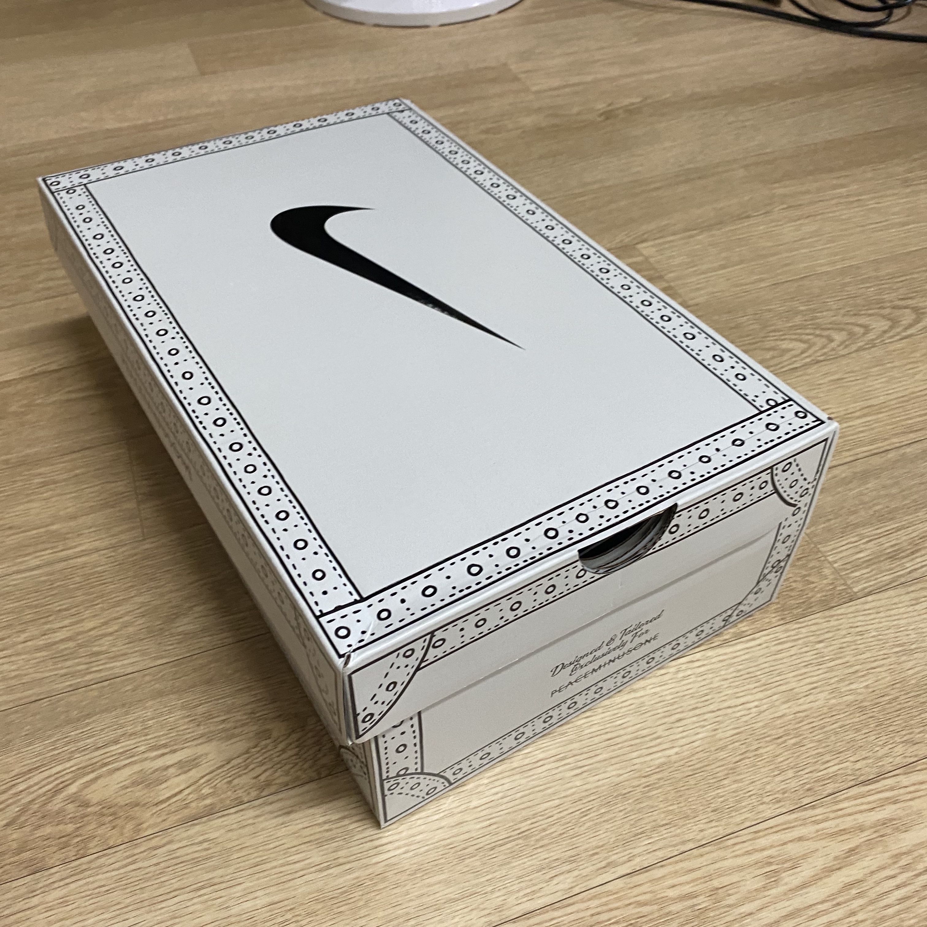 Nike x Peaceminusone Kwondo1 Black and White 착용 스타일 - 1
