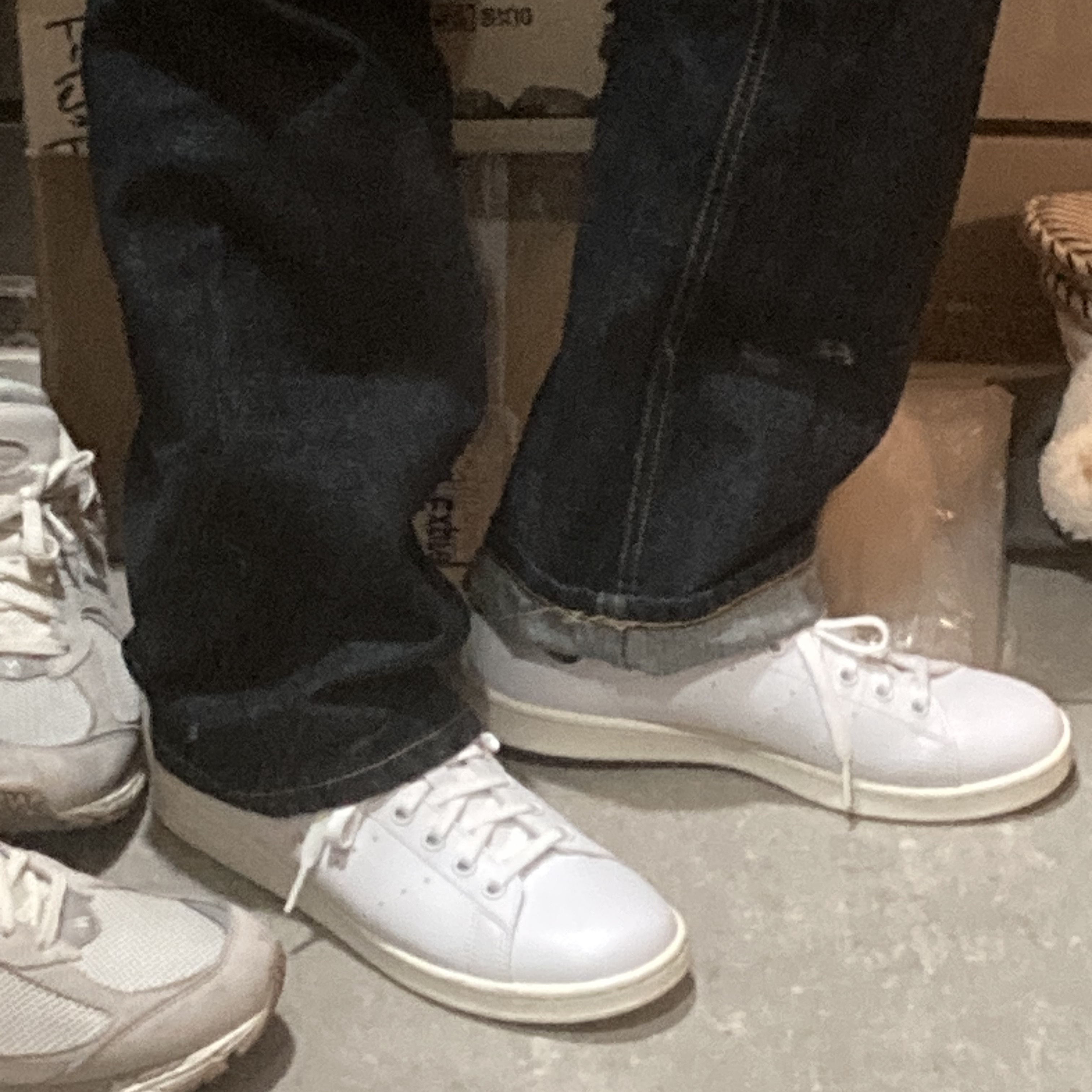 Adidas Stan Smith Collegiate Green 착용 스타일