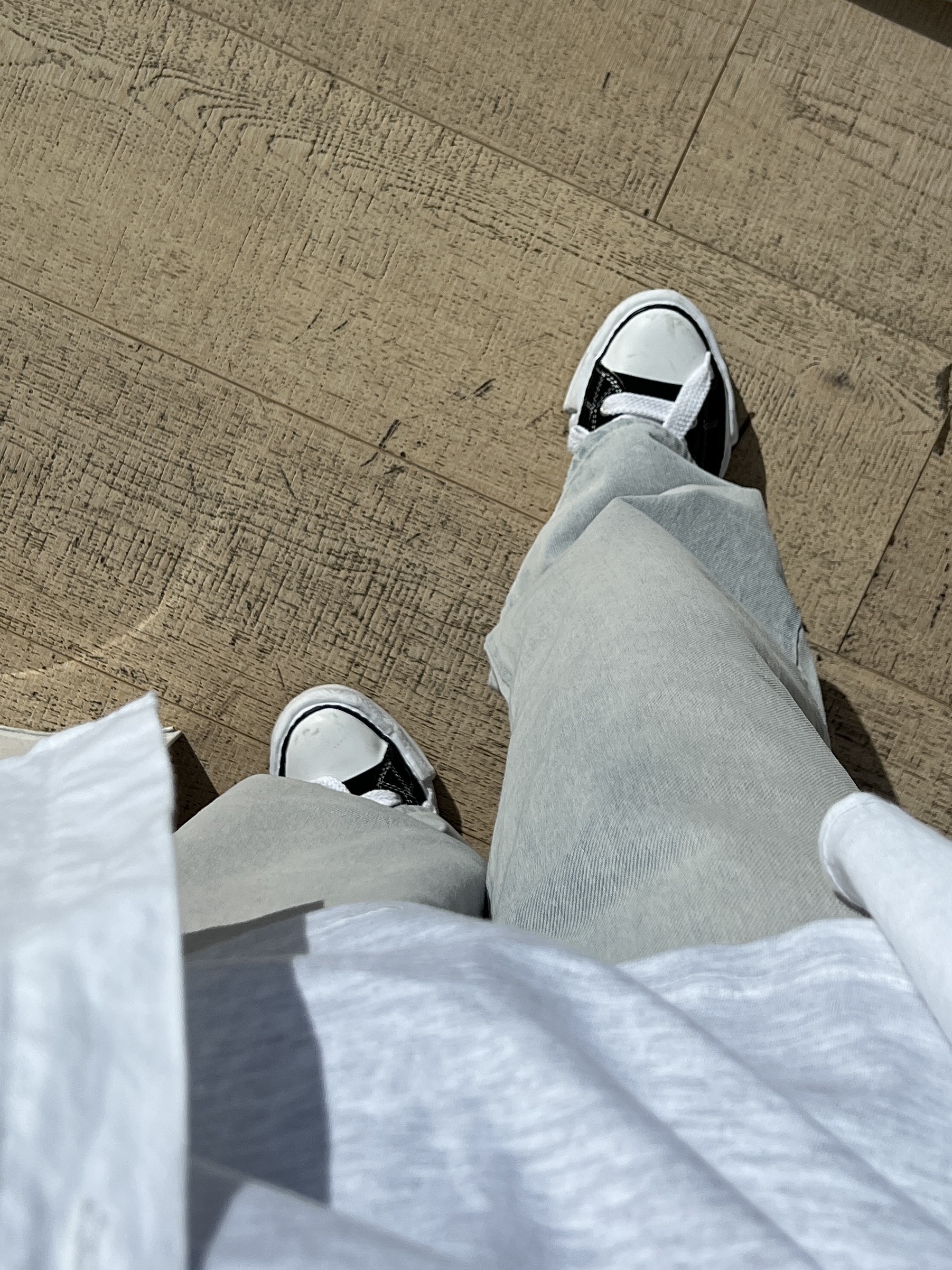 Maison Mihara Yasuhiro Peterson OG Sole Canvas Low Sneakers Black 착용 스타일 - 2