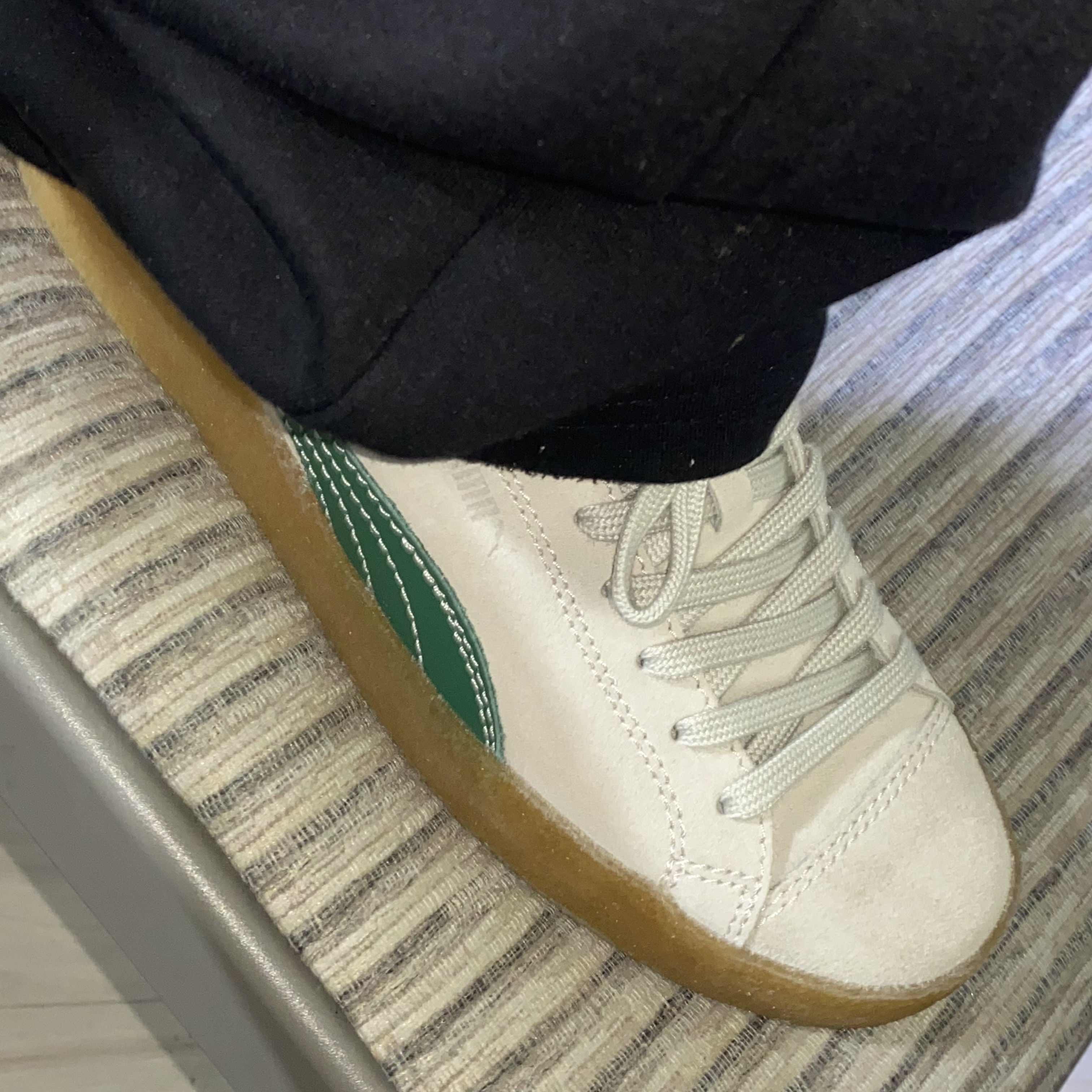 Puma x AMI Suede Crepe Pristine 착용 스타일