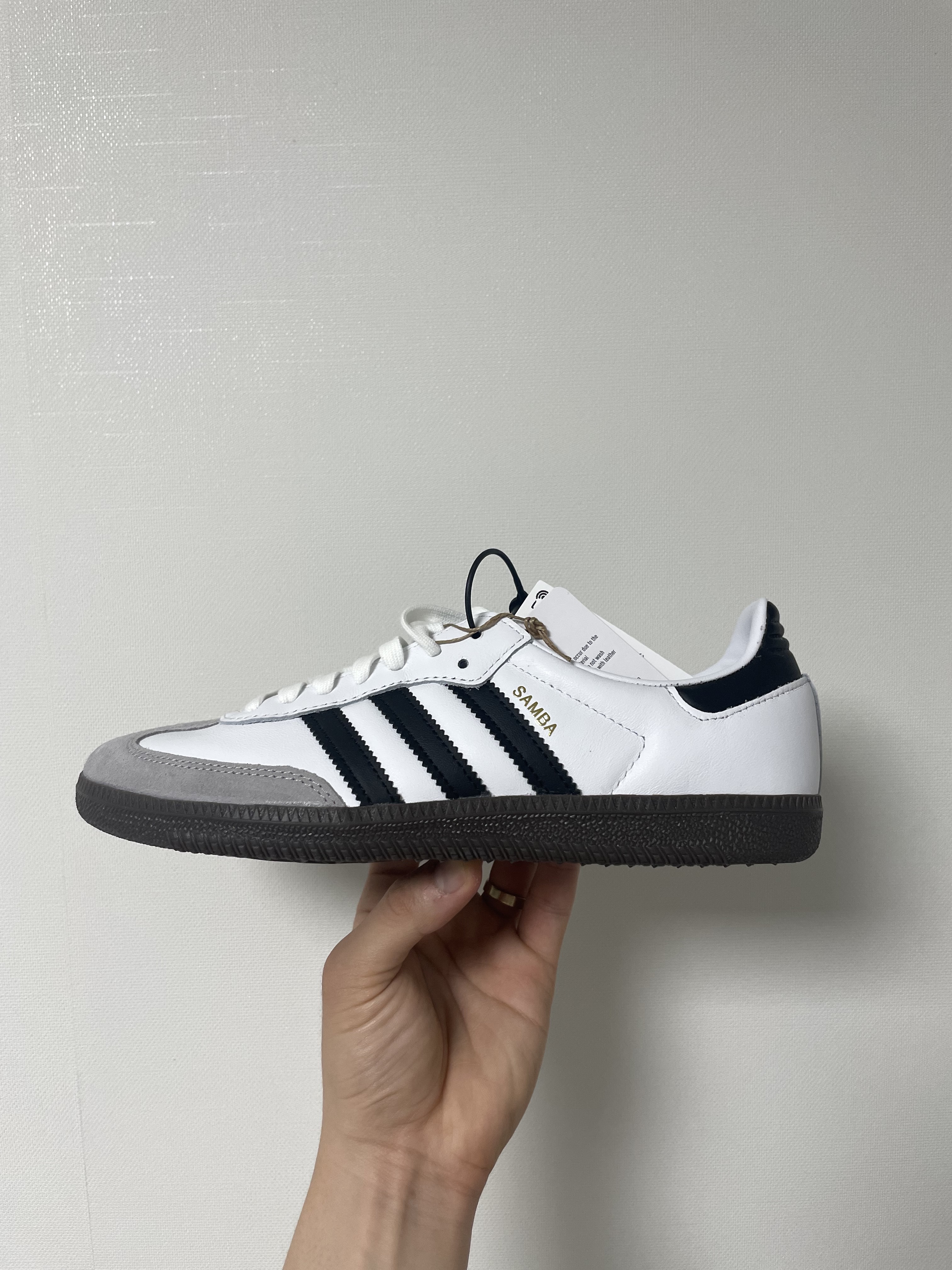 Adidas Samba OG Cloud White ์ฐฉ์ฉ ์คํ์ผ - 1